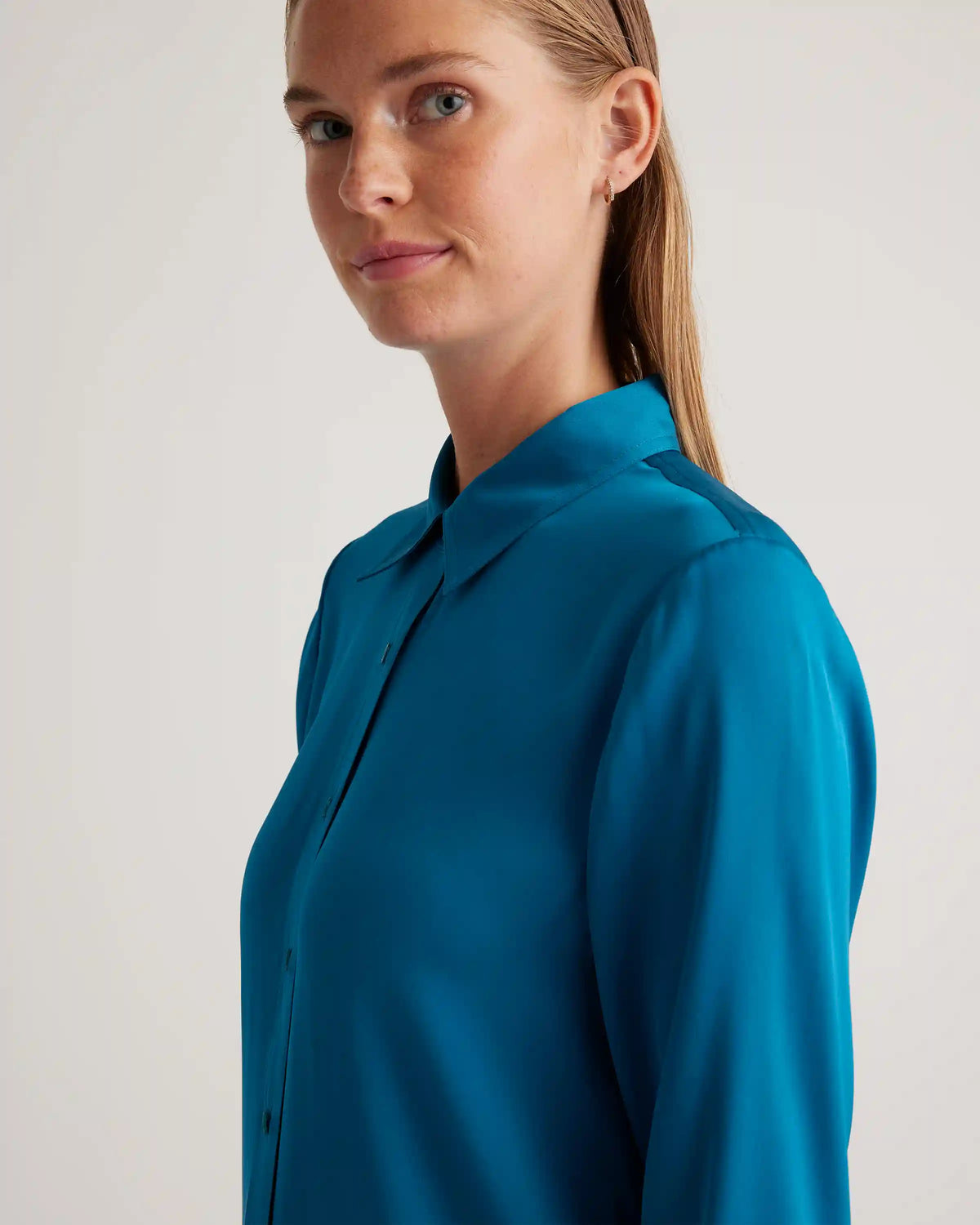 Washable Stretch Silk Blouse
