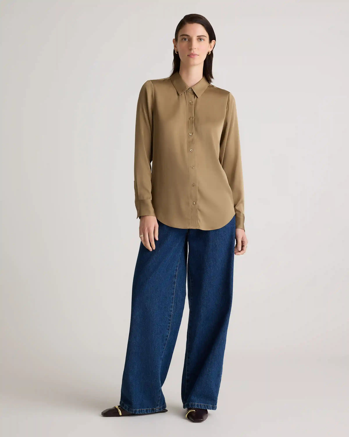 Washable Stretch Silk Blouse