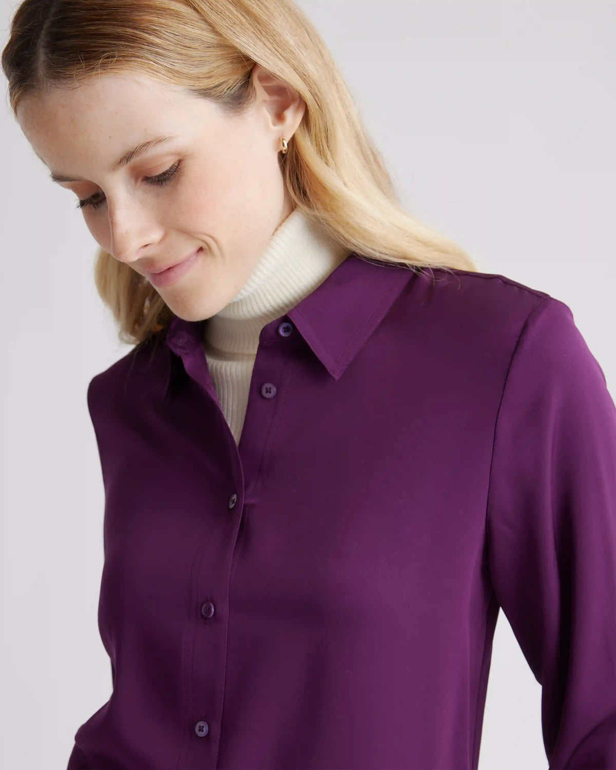 Washable Stretch Silk Blouse