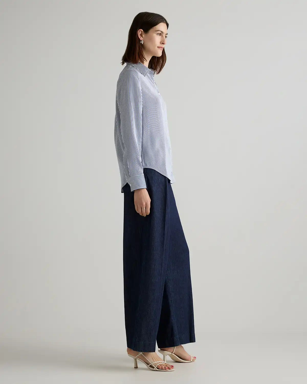 Washable Stretch Silk Blouse