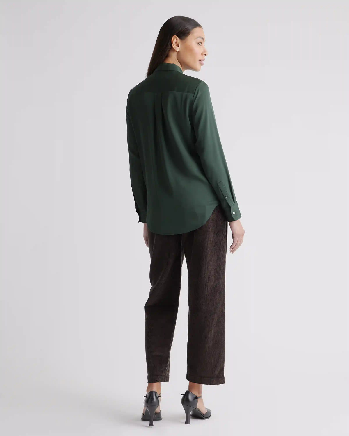 Washable Stretch Silk Blouse