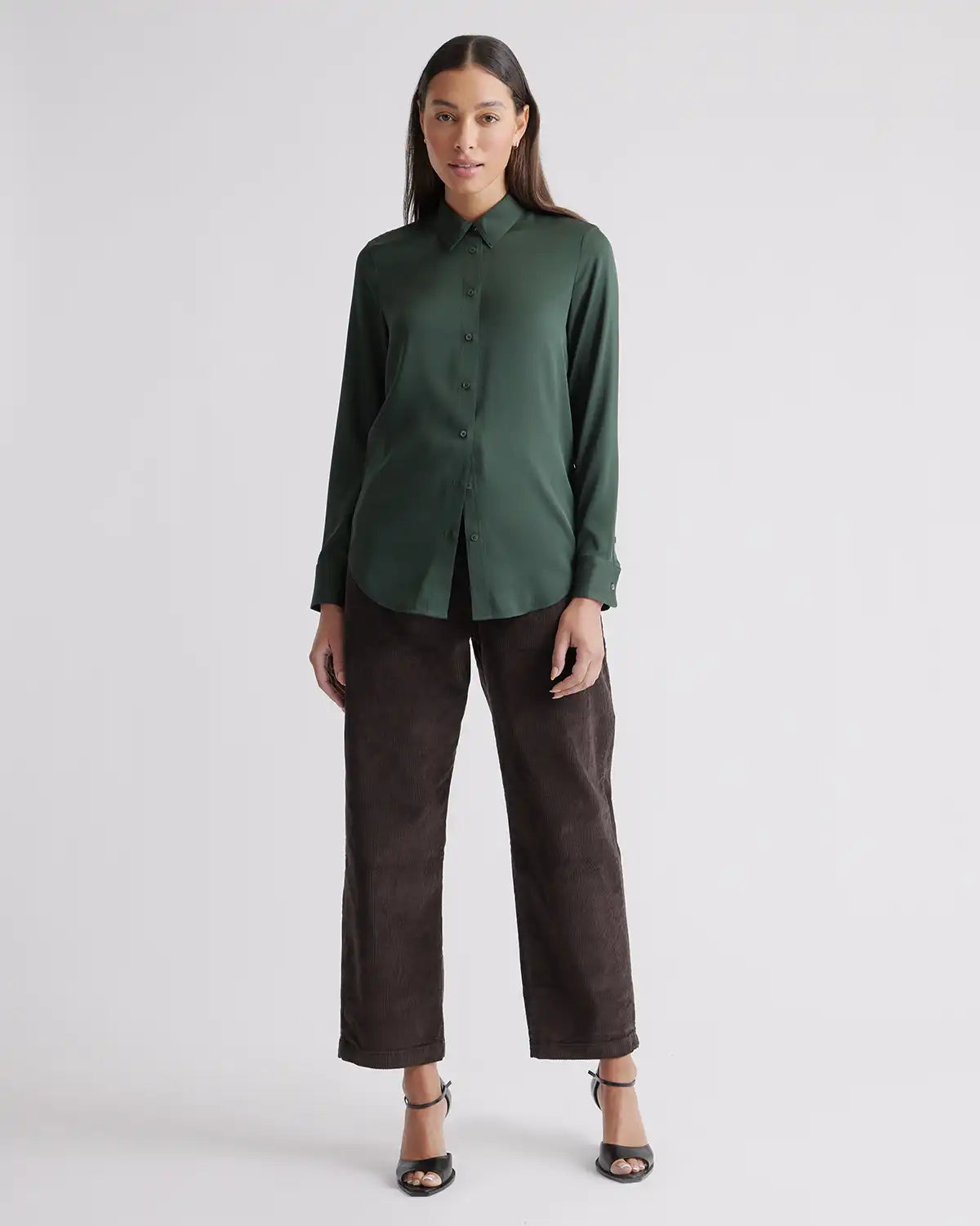 Washable Stretch Silk Blouse