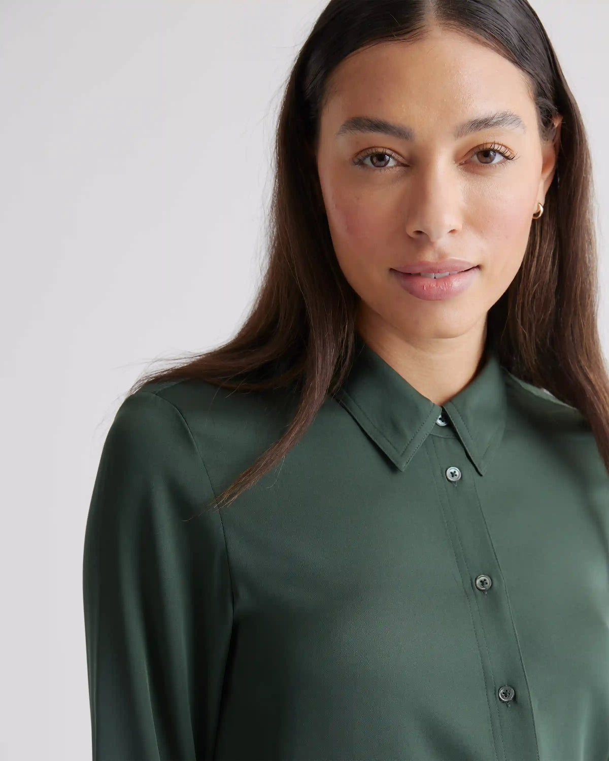 Washable Stretch Silk Blouse