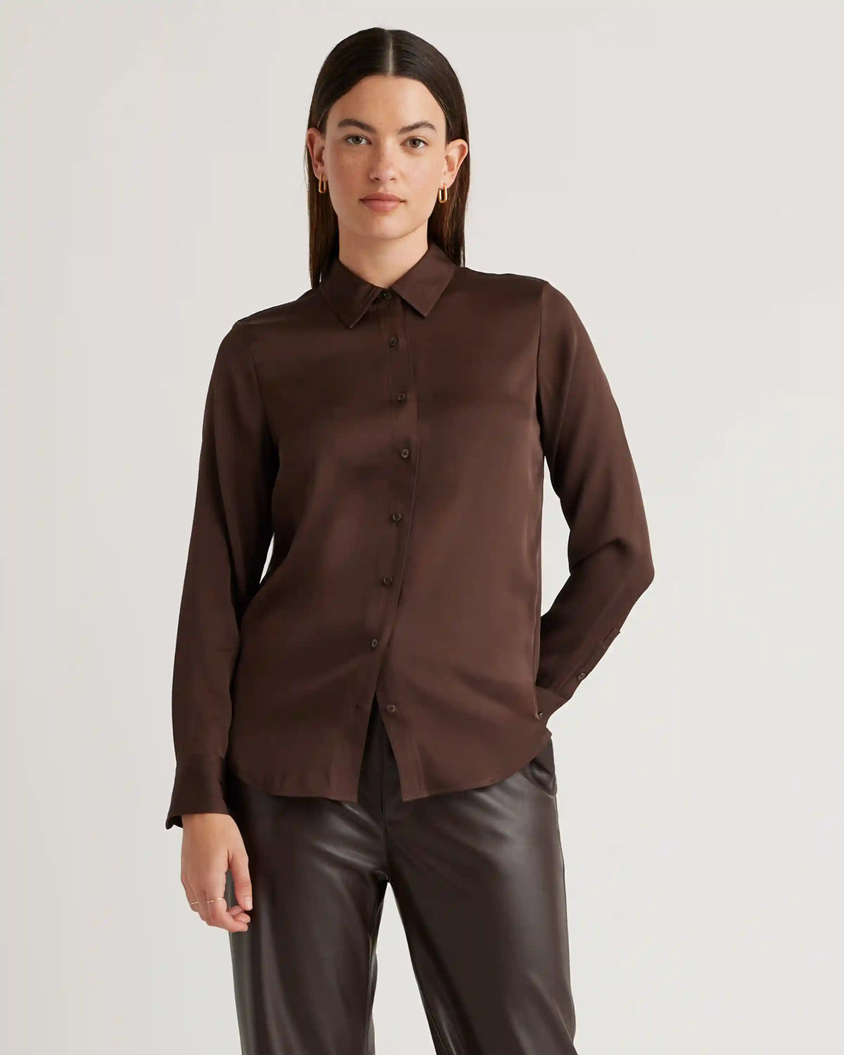 Washable Stretch Silk Blouse