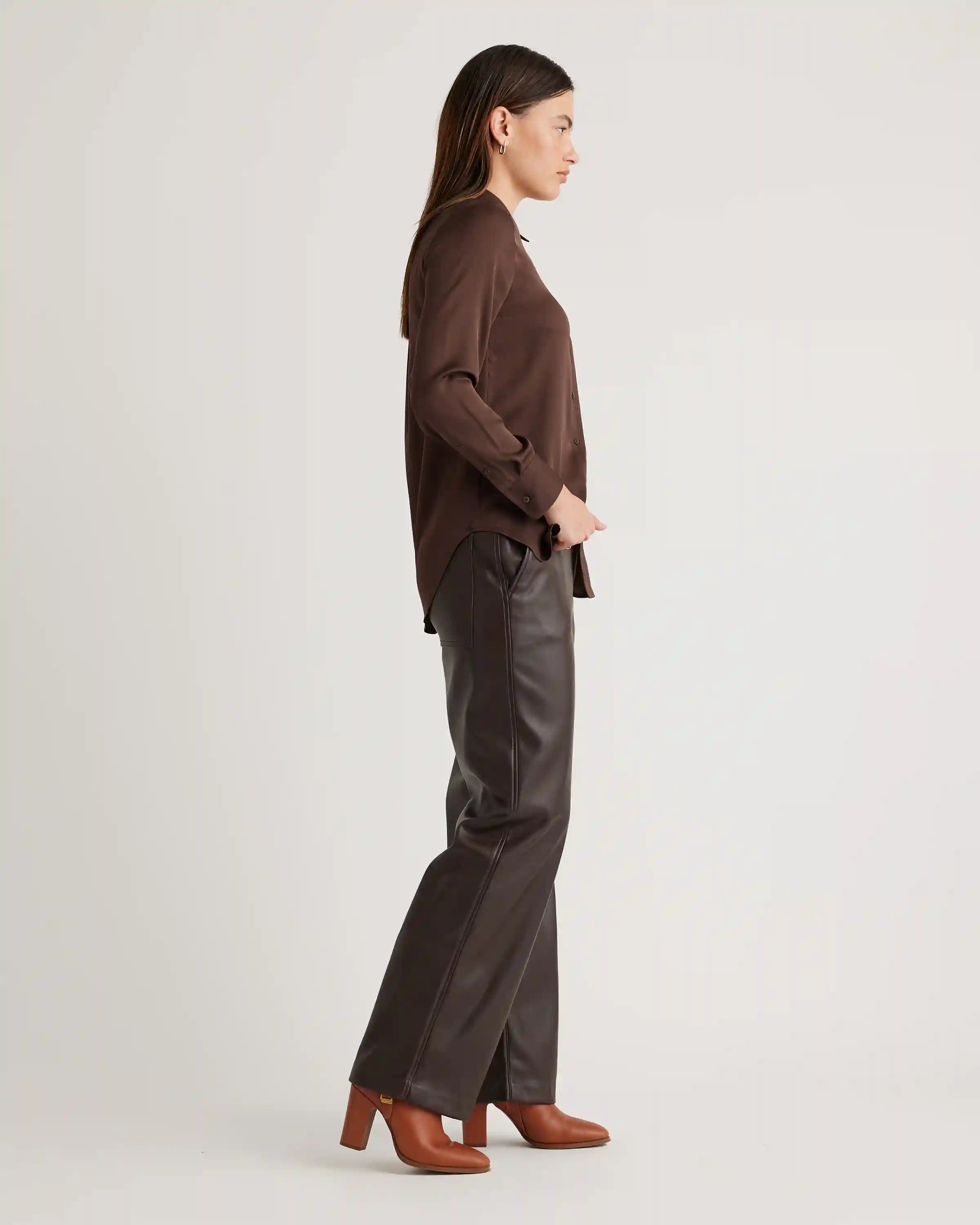 Washable Stretch Silk Blouse