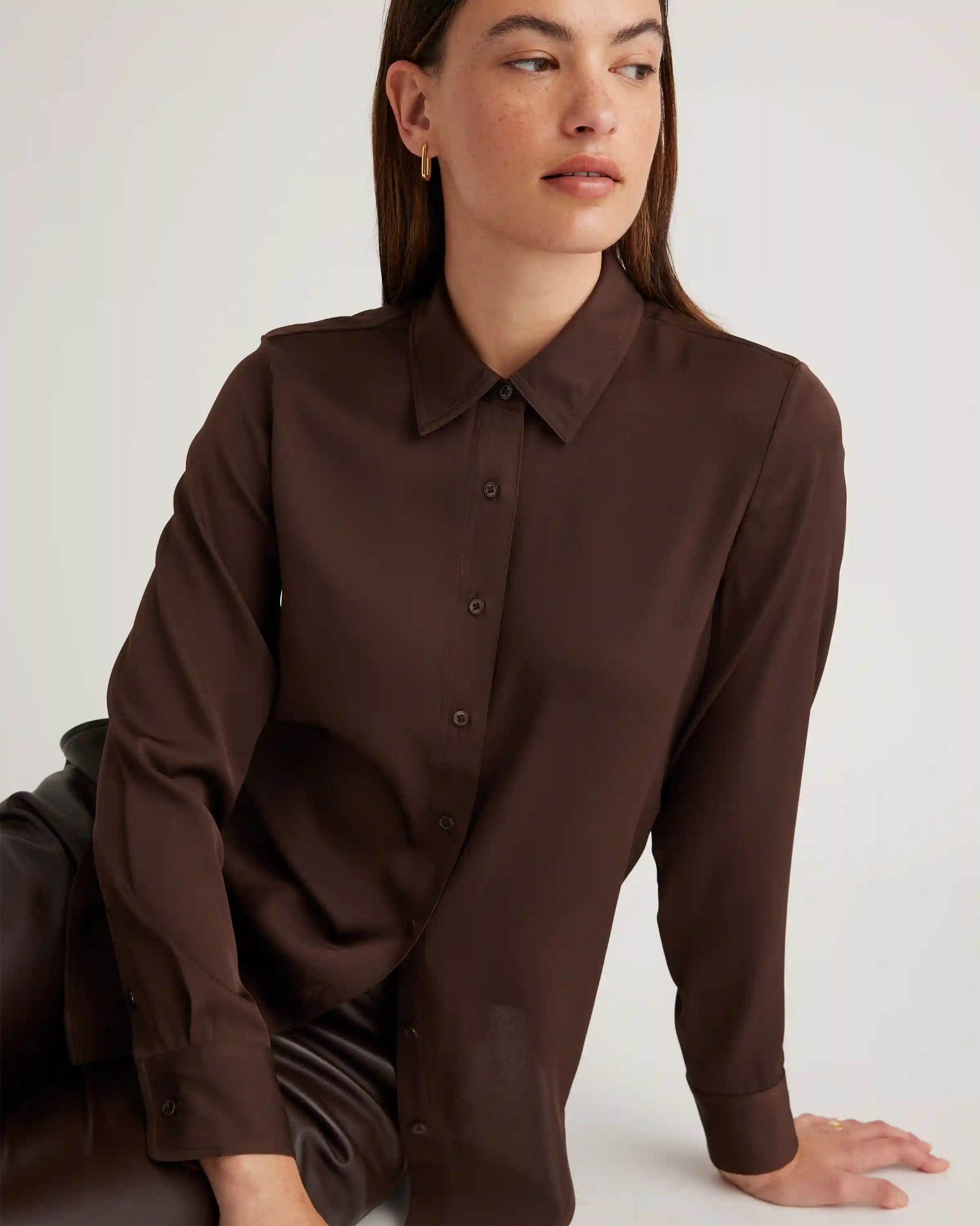 Washable Stretch Silk Blouse
