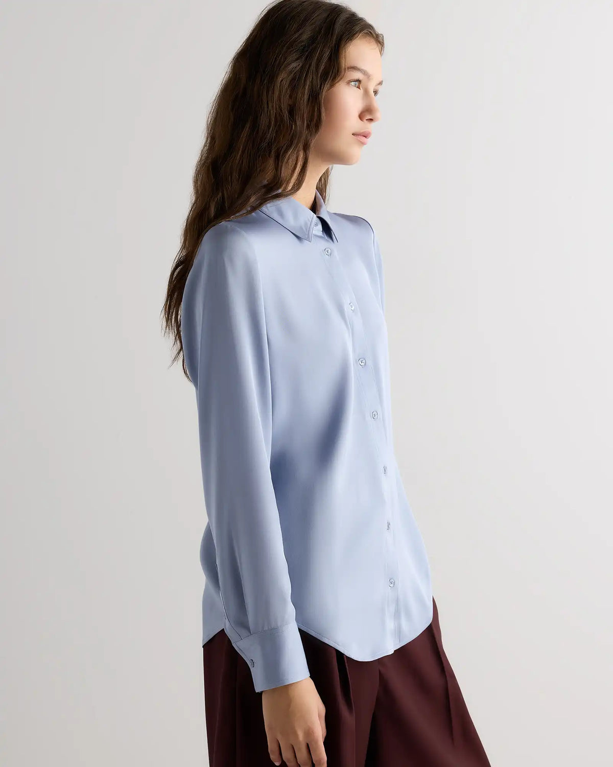 Washable Stretch Silk Blouse