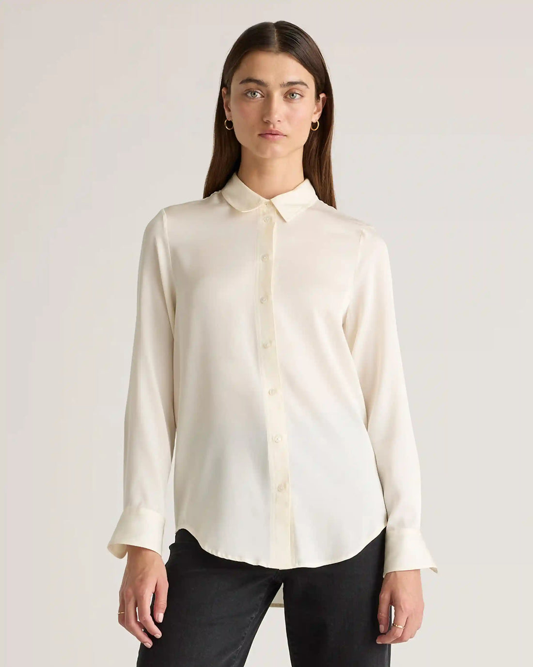 Washable Stretch Silk Blouse