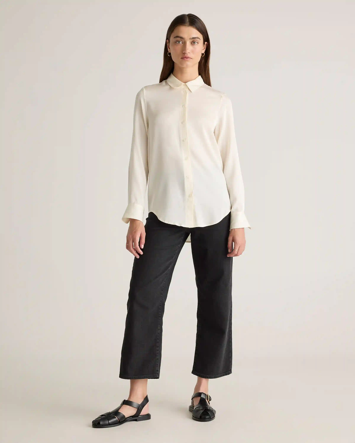 Washable Stretch Silk Blouse