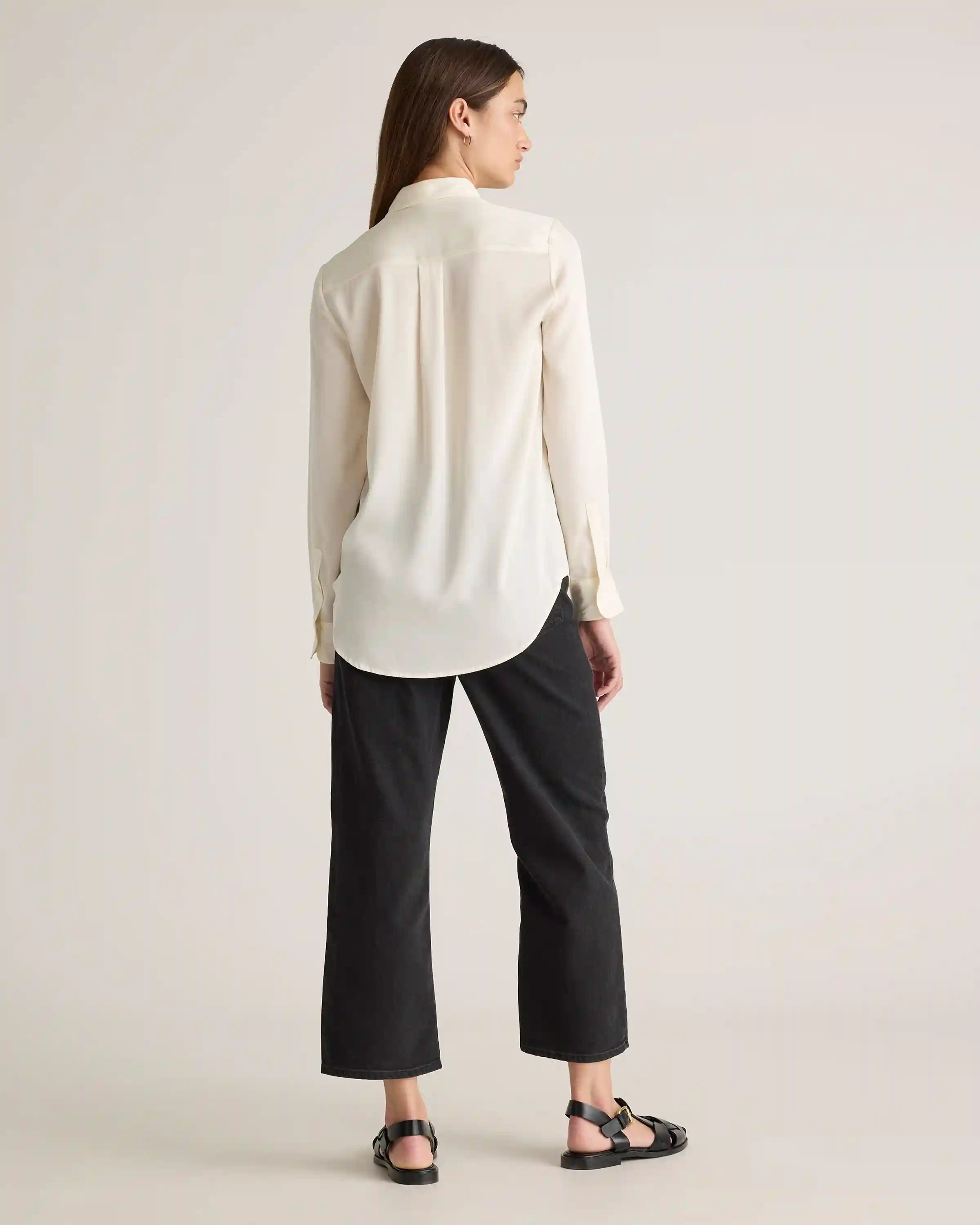 Washable Stretch Silk Blouse