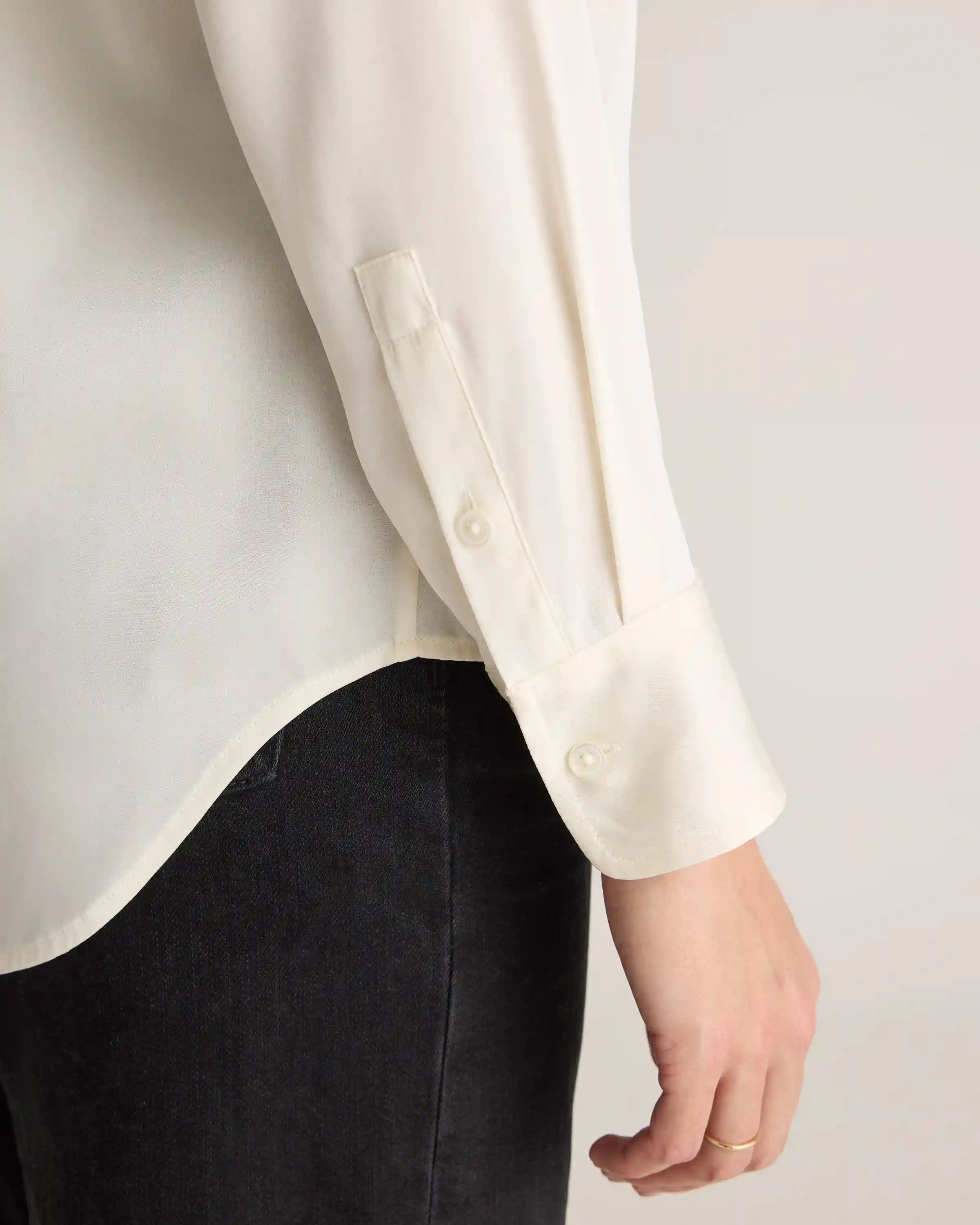 Washable Stretch Silk Blouse