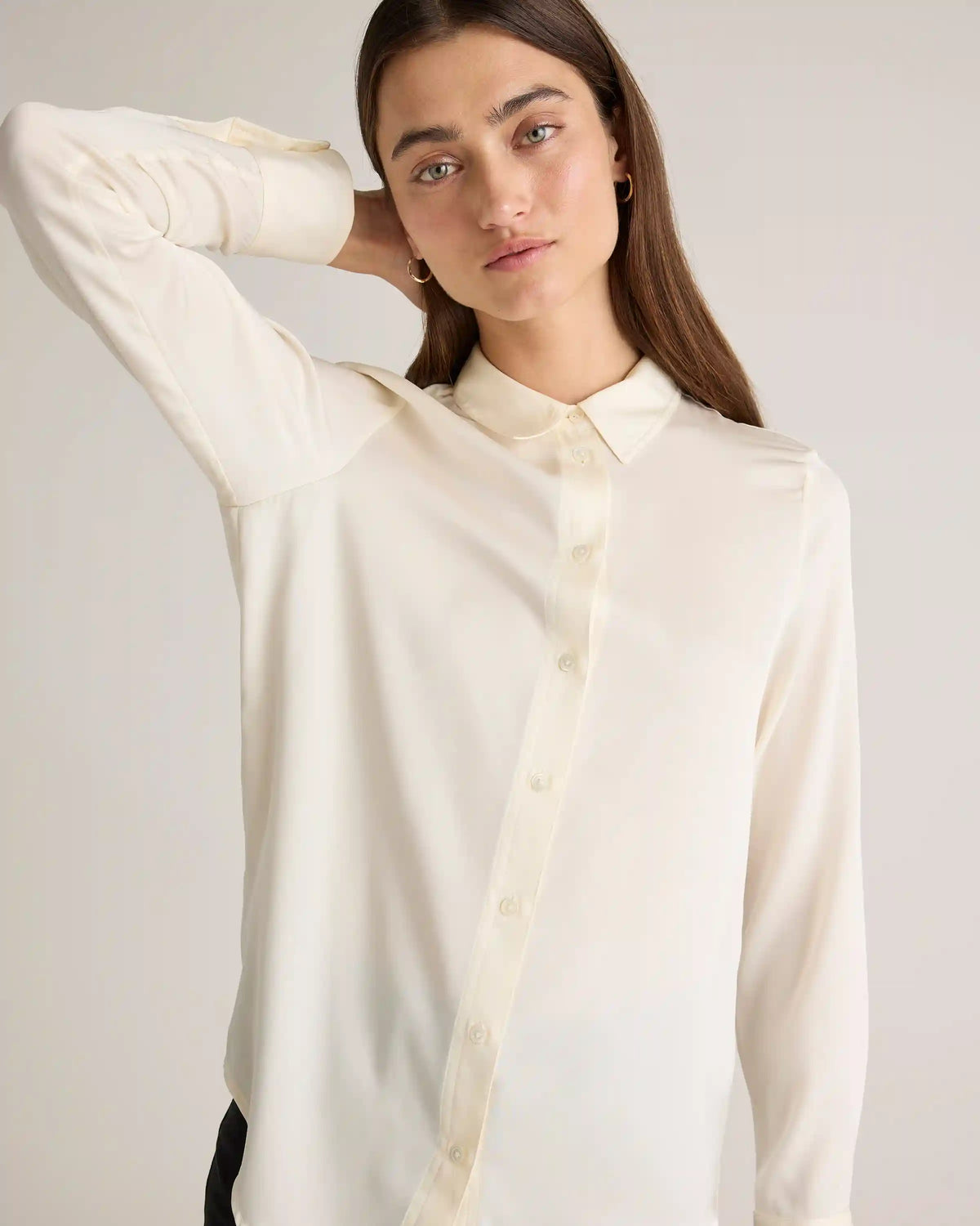 Washable Stretch Silk Blouse