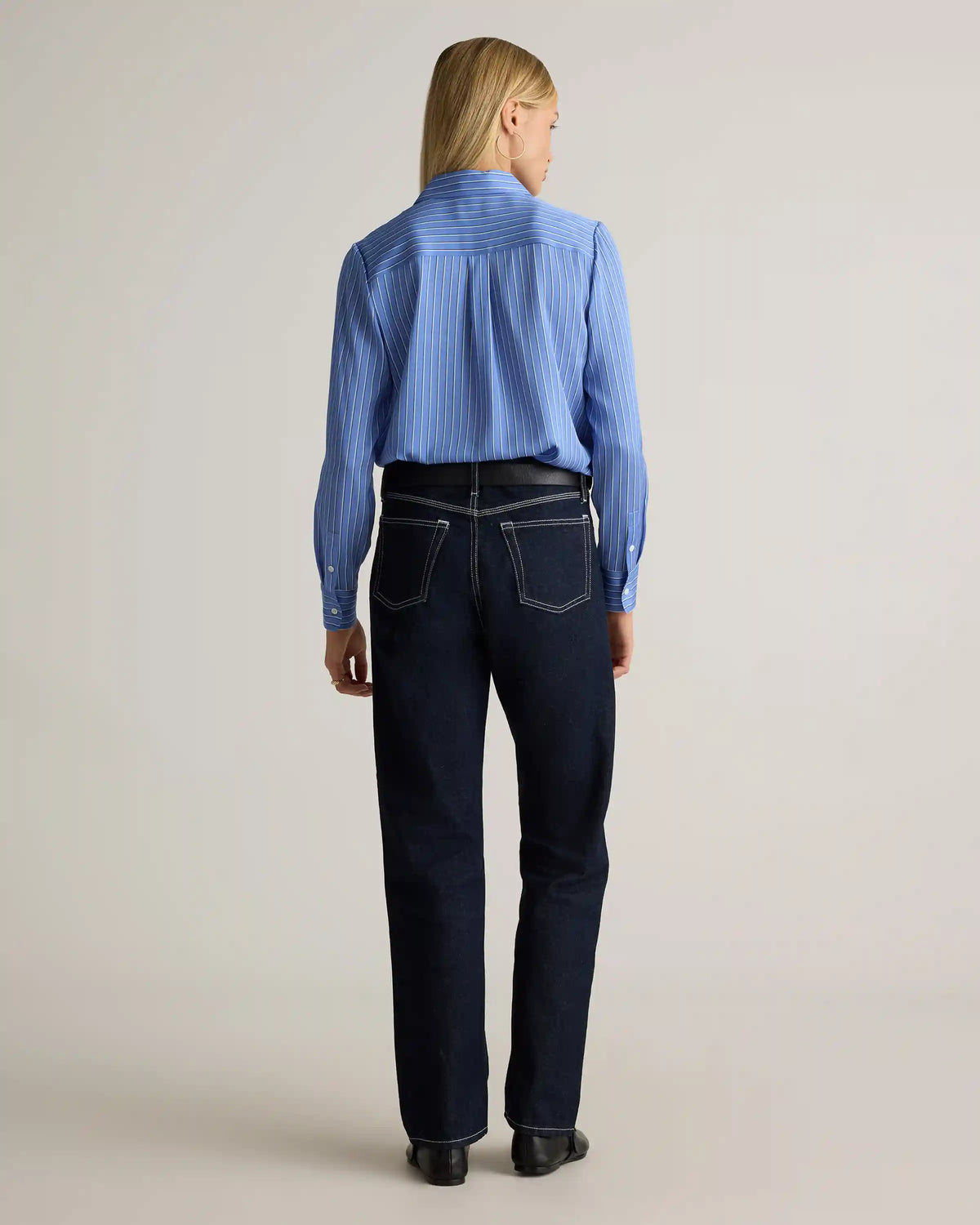 Washable Stretch Silk Blouse