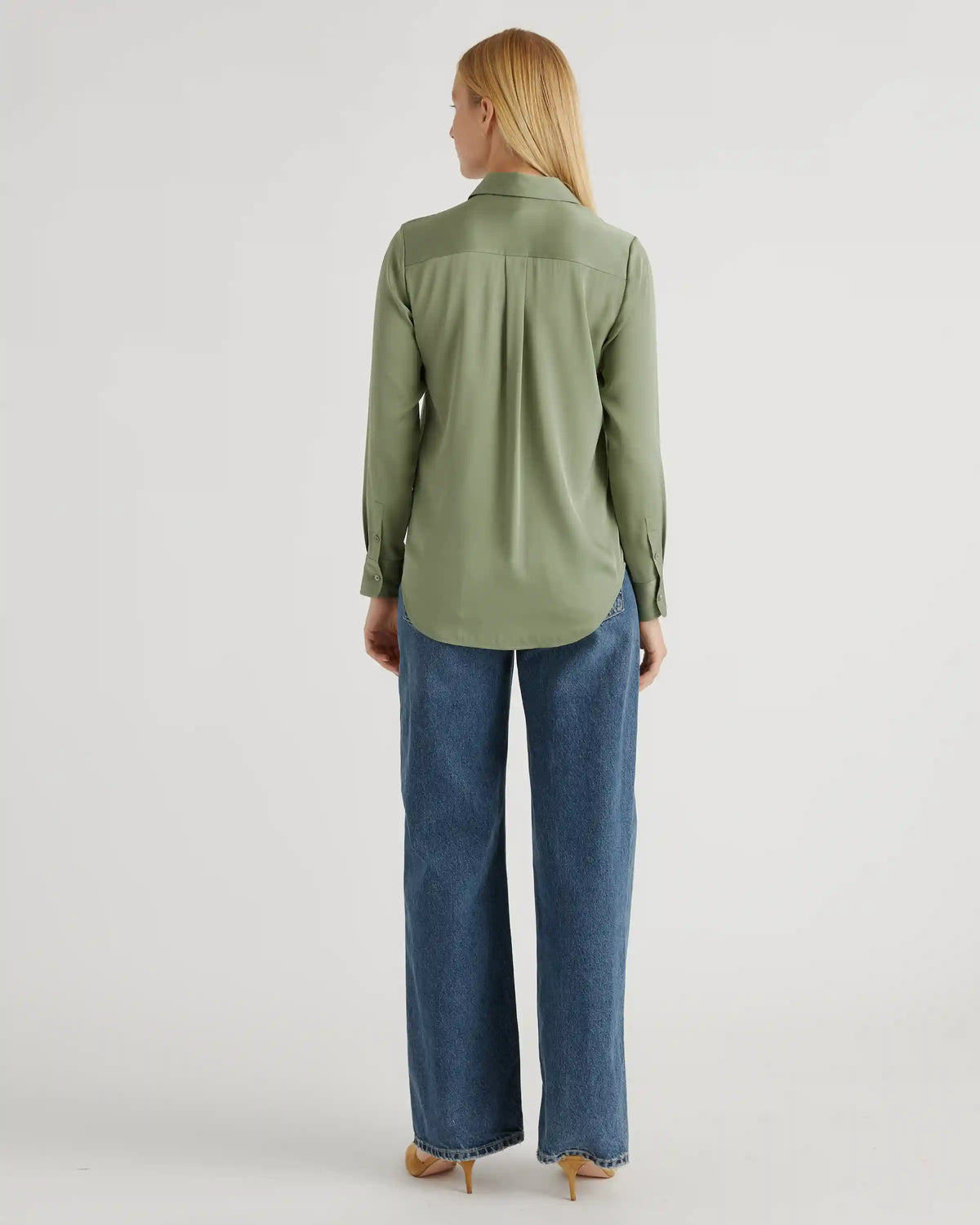 Washable Stretch Silk Blouse