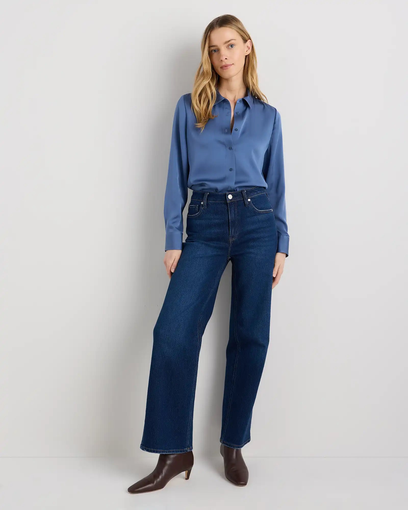 Washable Stretch Silk Blouse