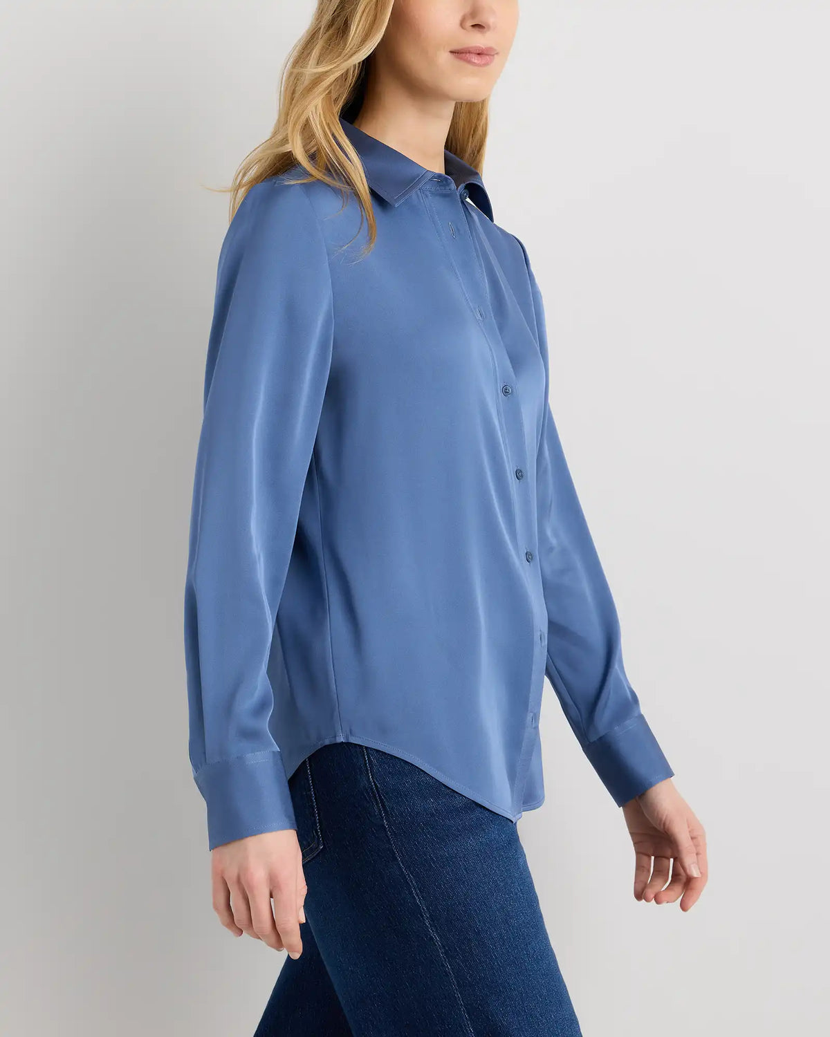 Washable Stretch Silk Blouse
