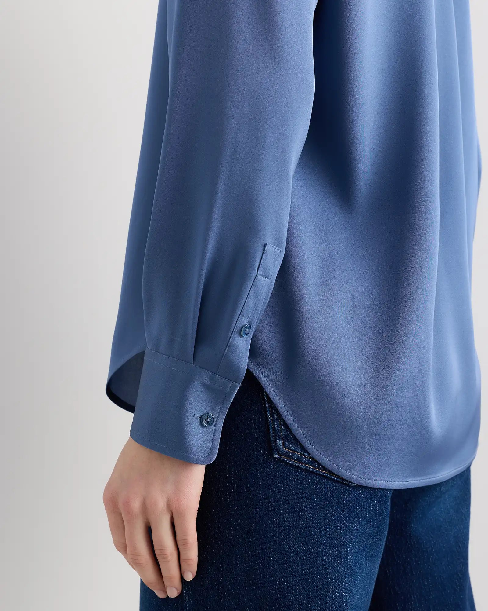 Washable Stretch Silk Blouse