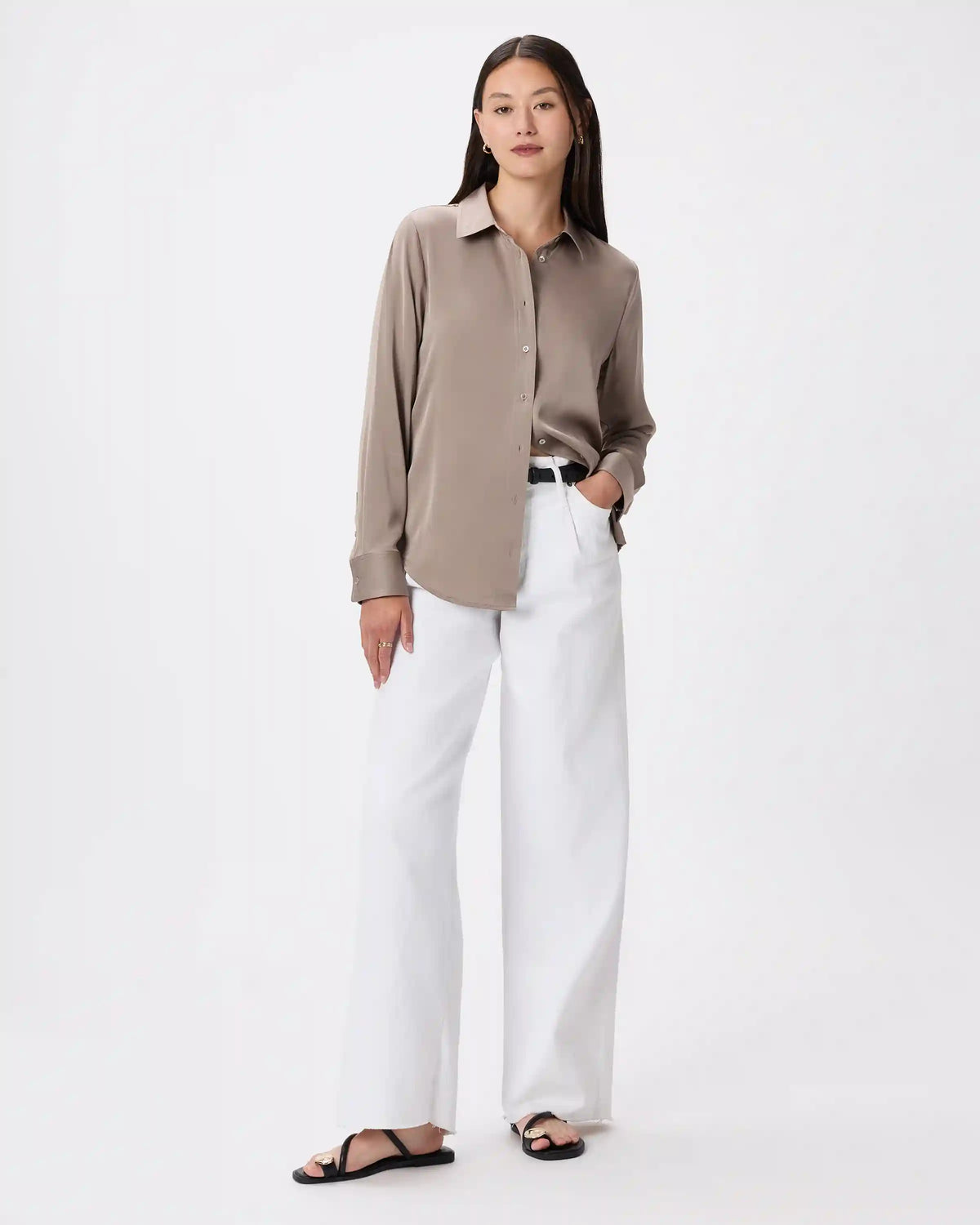 Washable Stretch Silk Blouse