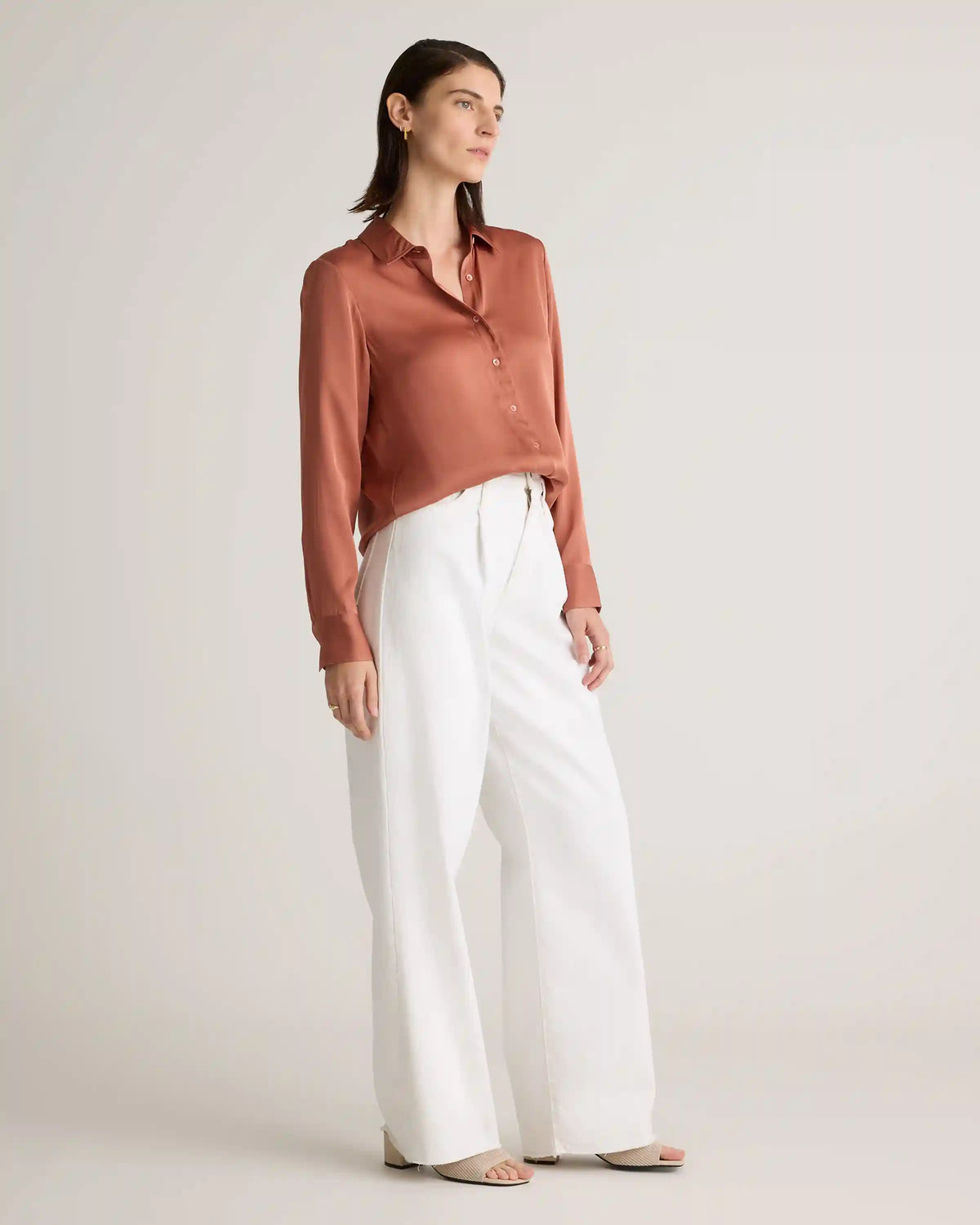 Washable Stretch Silk Blouse