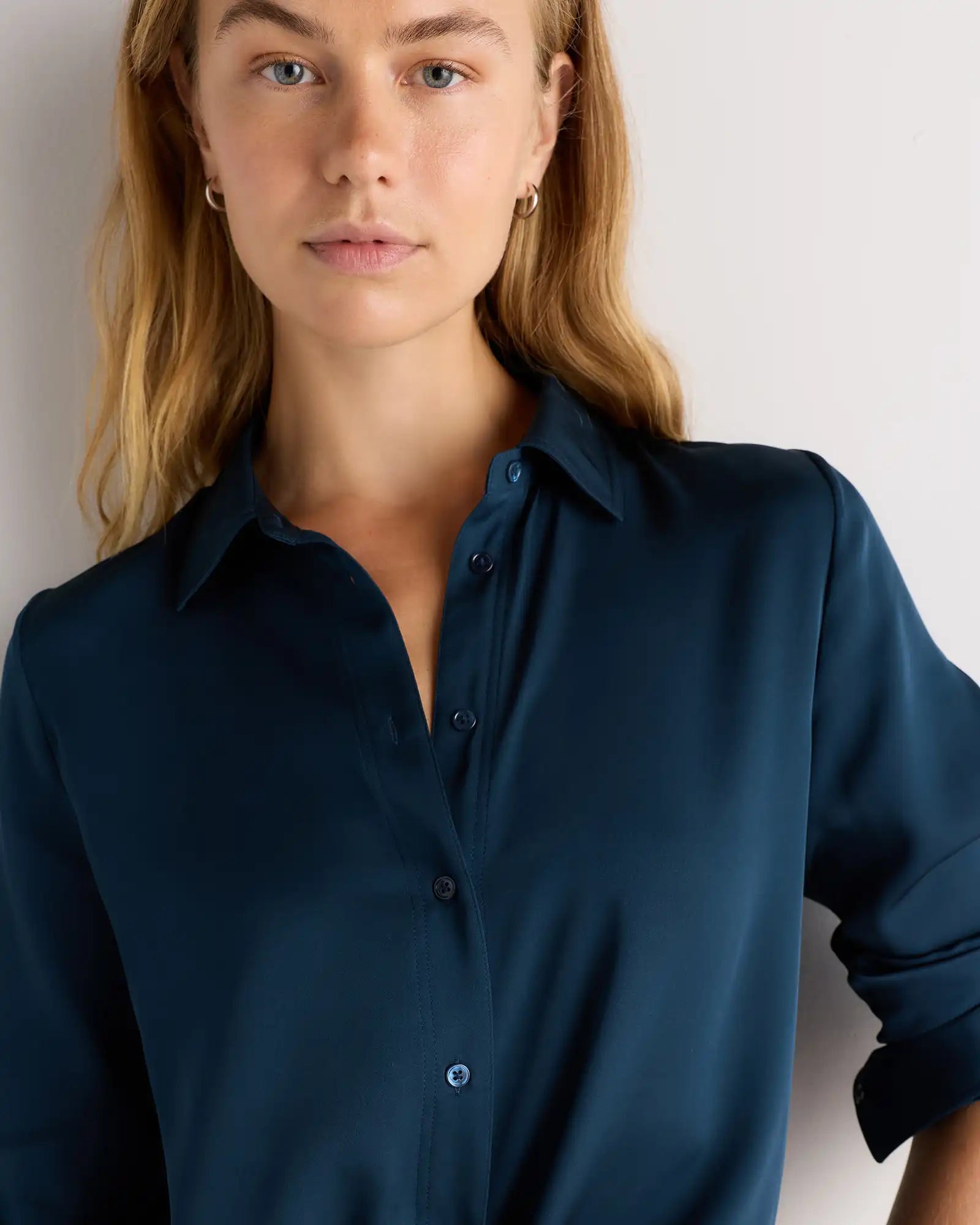 Washable Stretch Silk Blouse