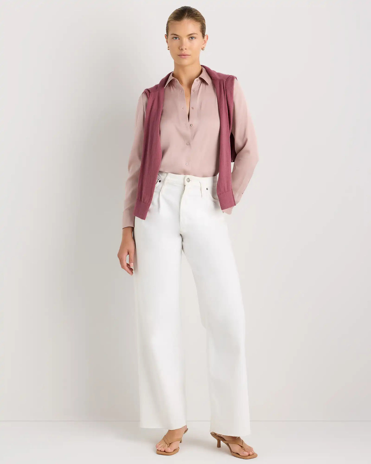 Washable Stretch Silk Blouse