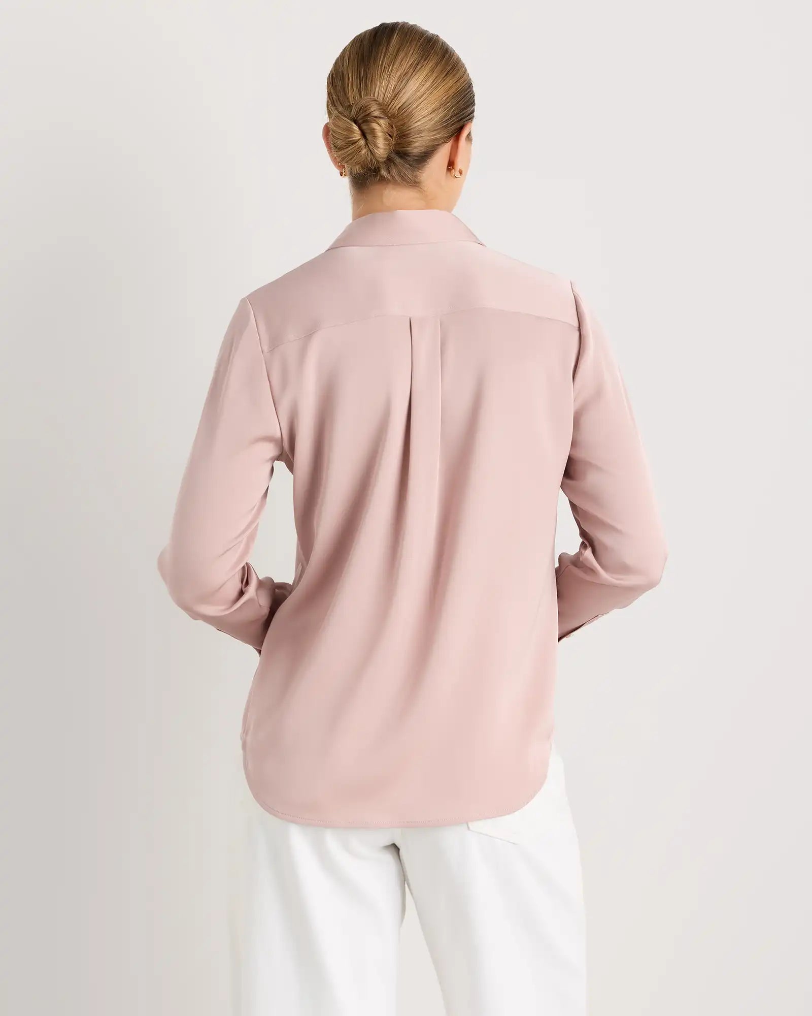 Washable Stretch Silk Blouse