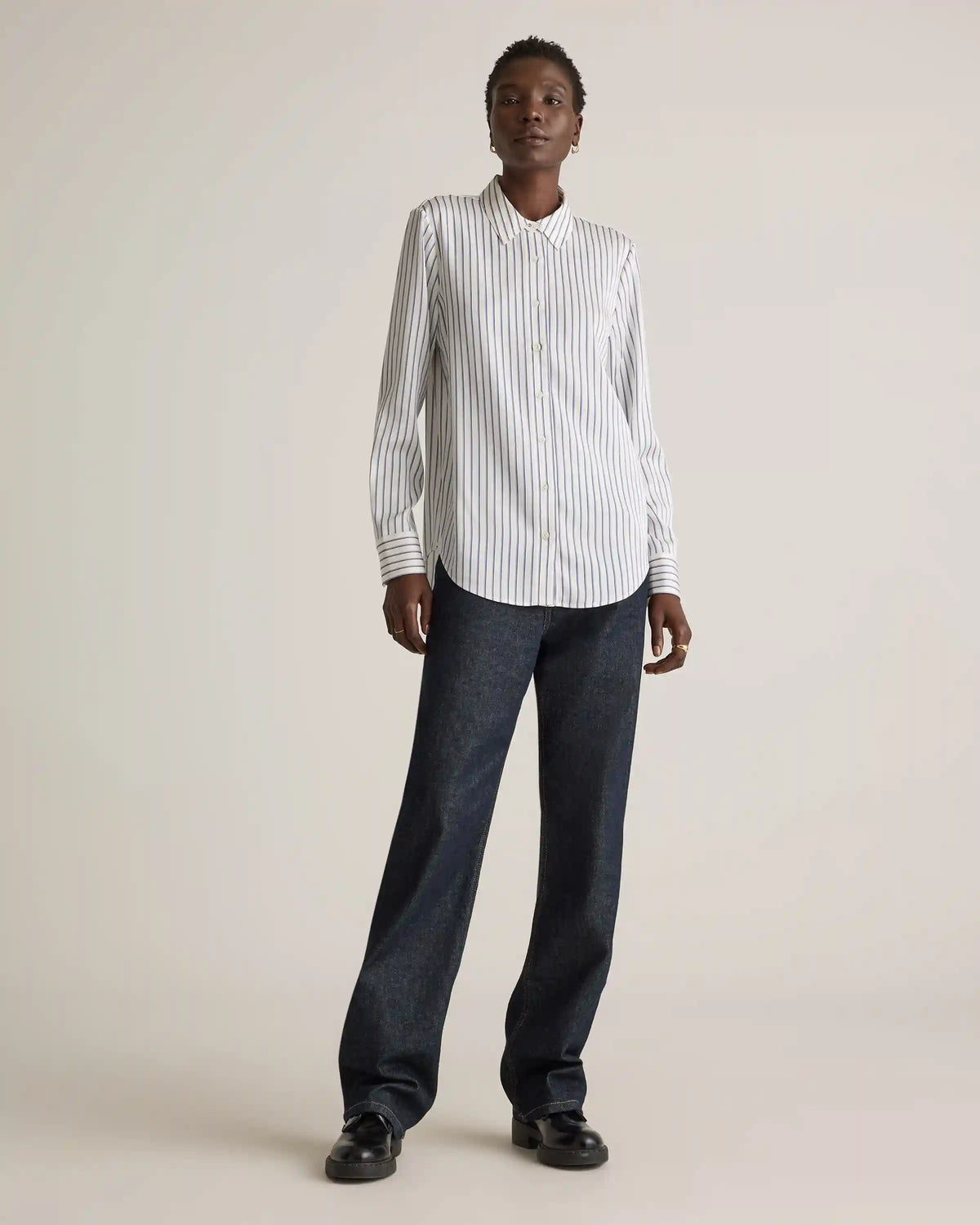 Washable Stretch Silk Blouse