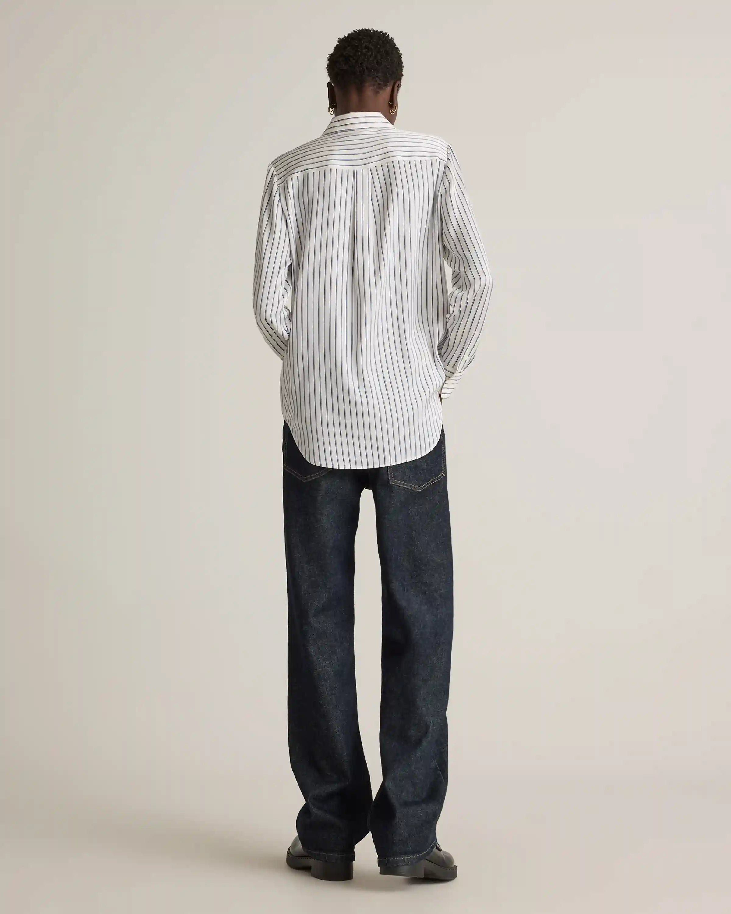 Washable Stretch Silk Blouse