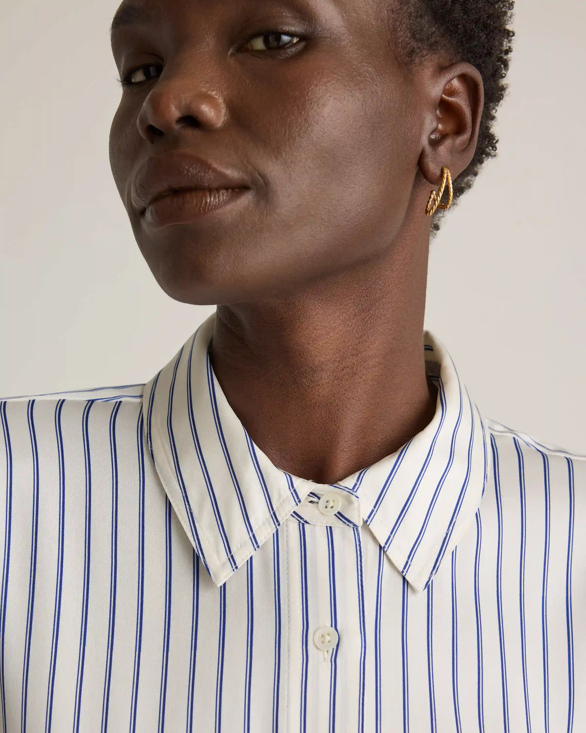 Washable Stretch Silk Blouse