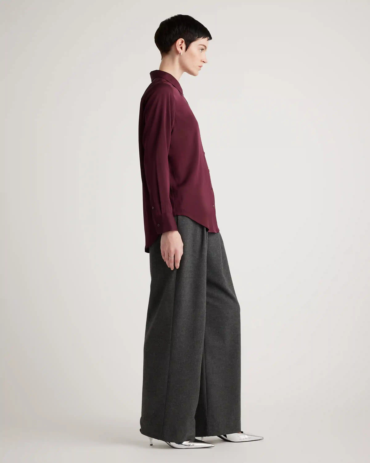 Washable Stretch Silk Blouse