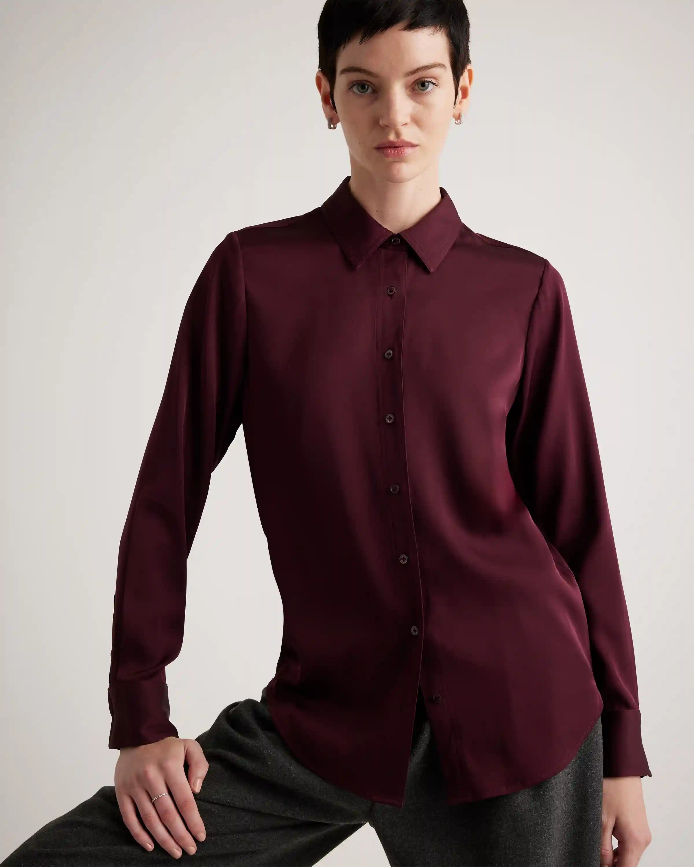 Washable Stretch Silk Blouse