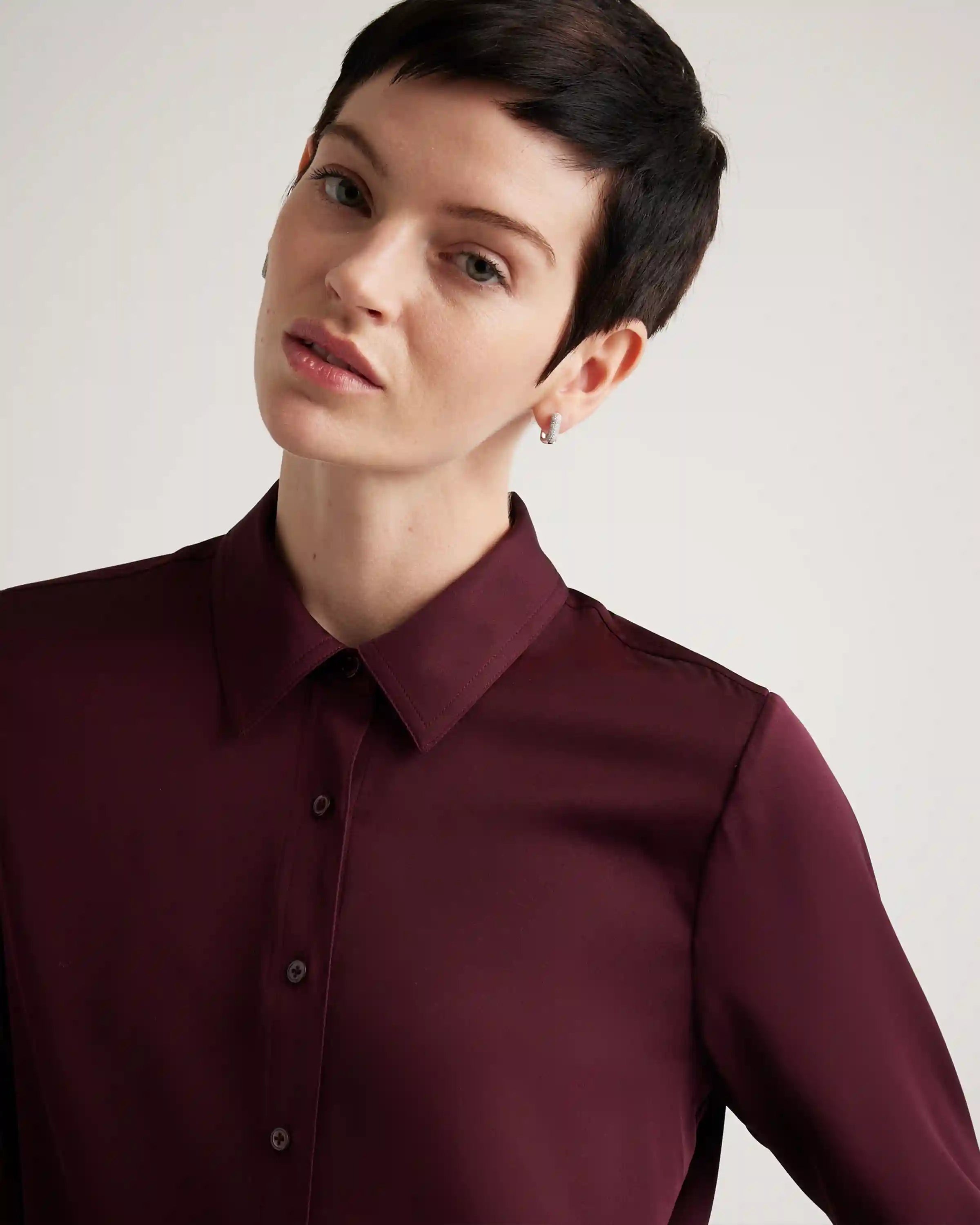 Washable Stretch Silk Blouse