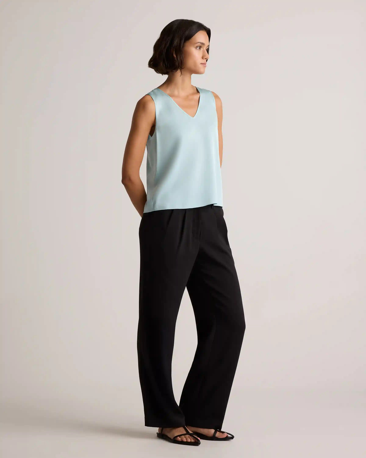 Washable Stretch Silk Tank