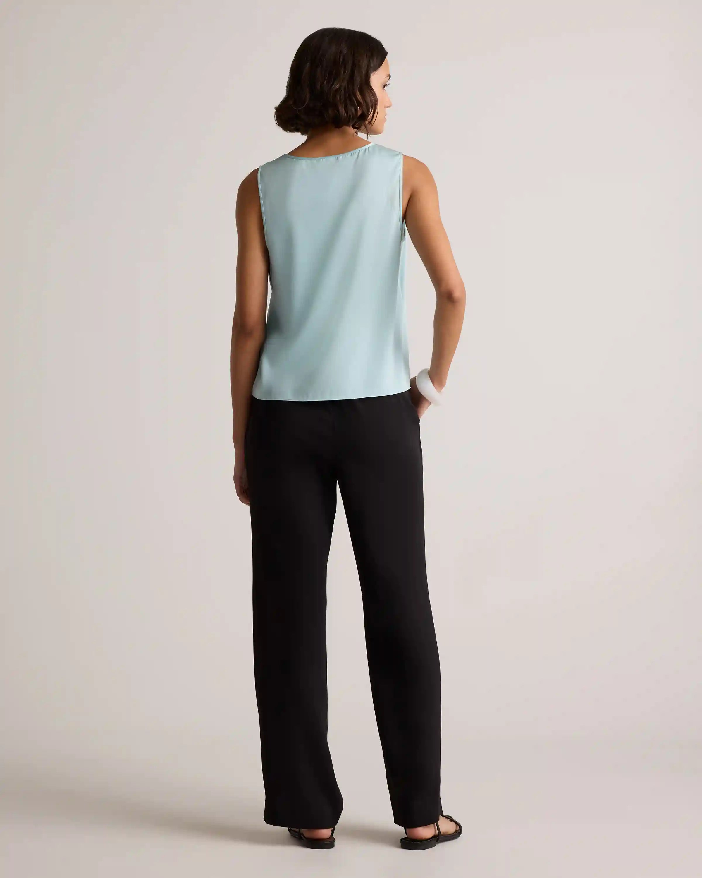 Washable Stretch Silk Tank