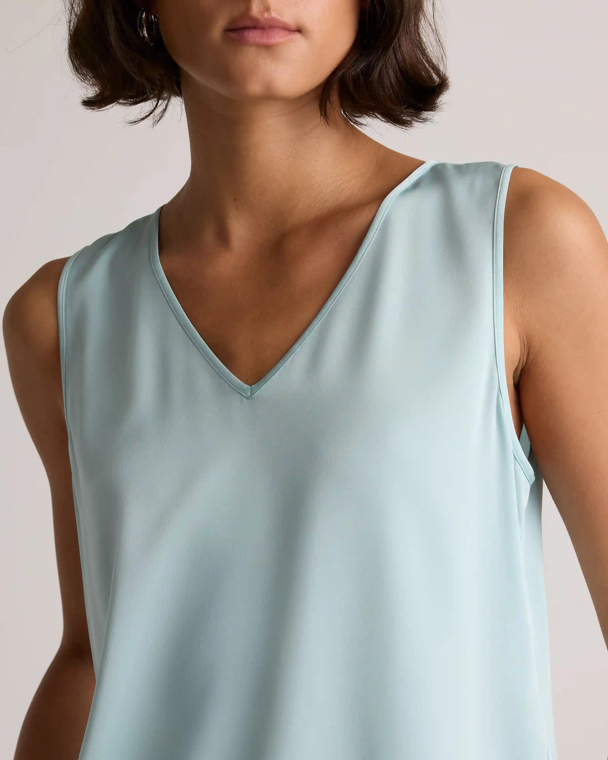Washable Stretch Silk Tank