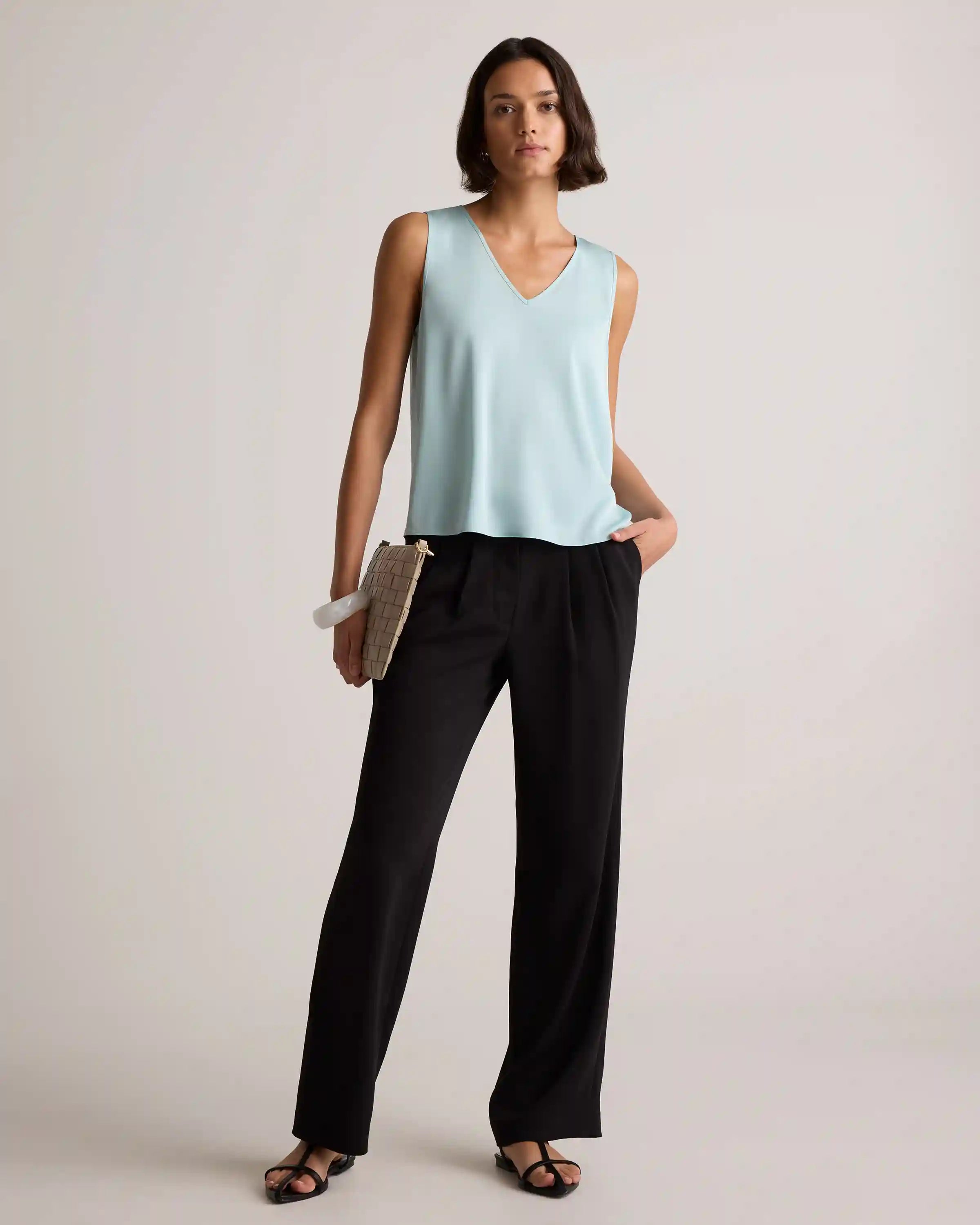 Washable Stretch Silk Tank
