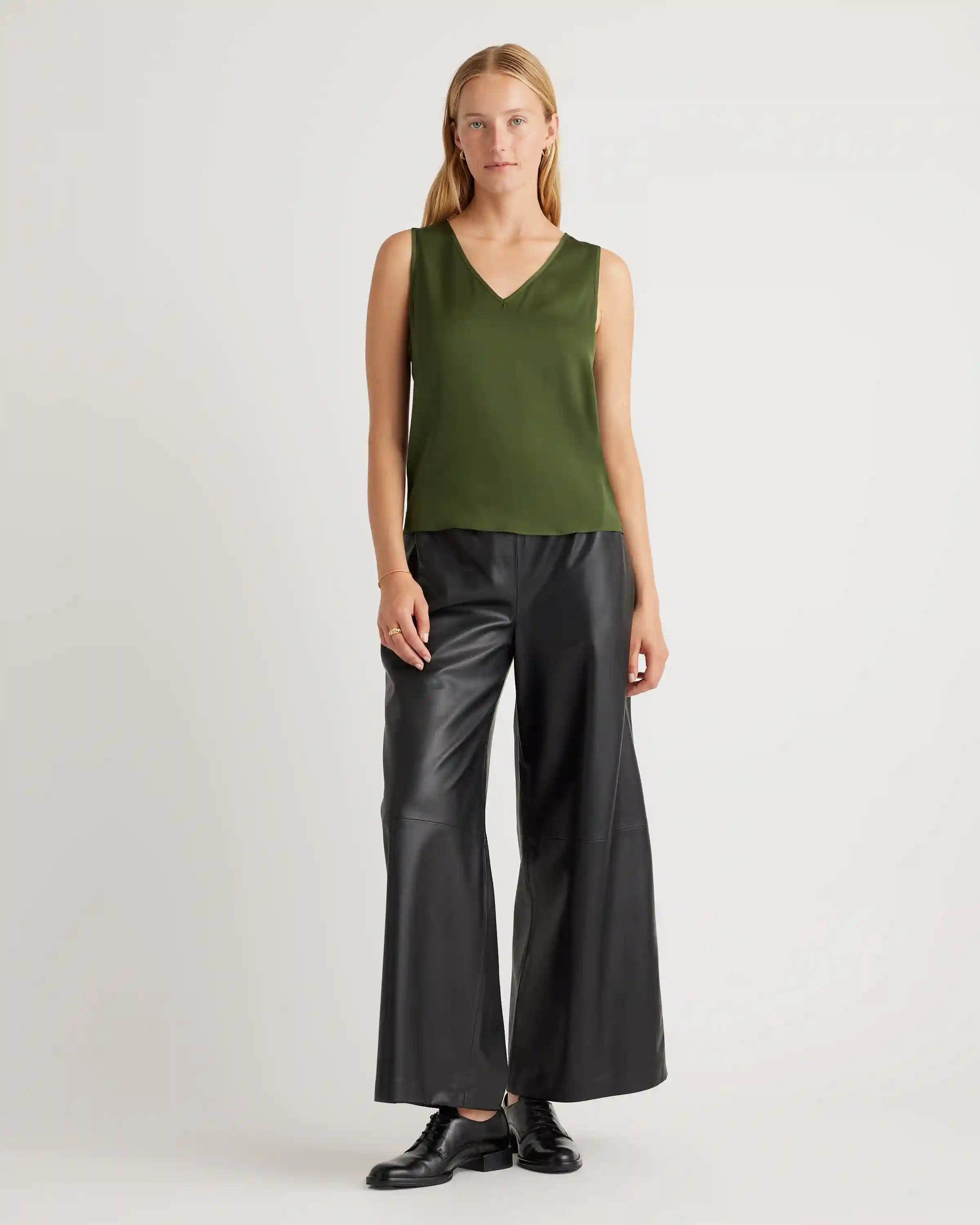 Washable Stretch Silk Tank