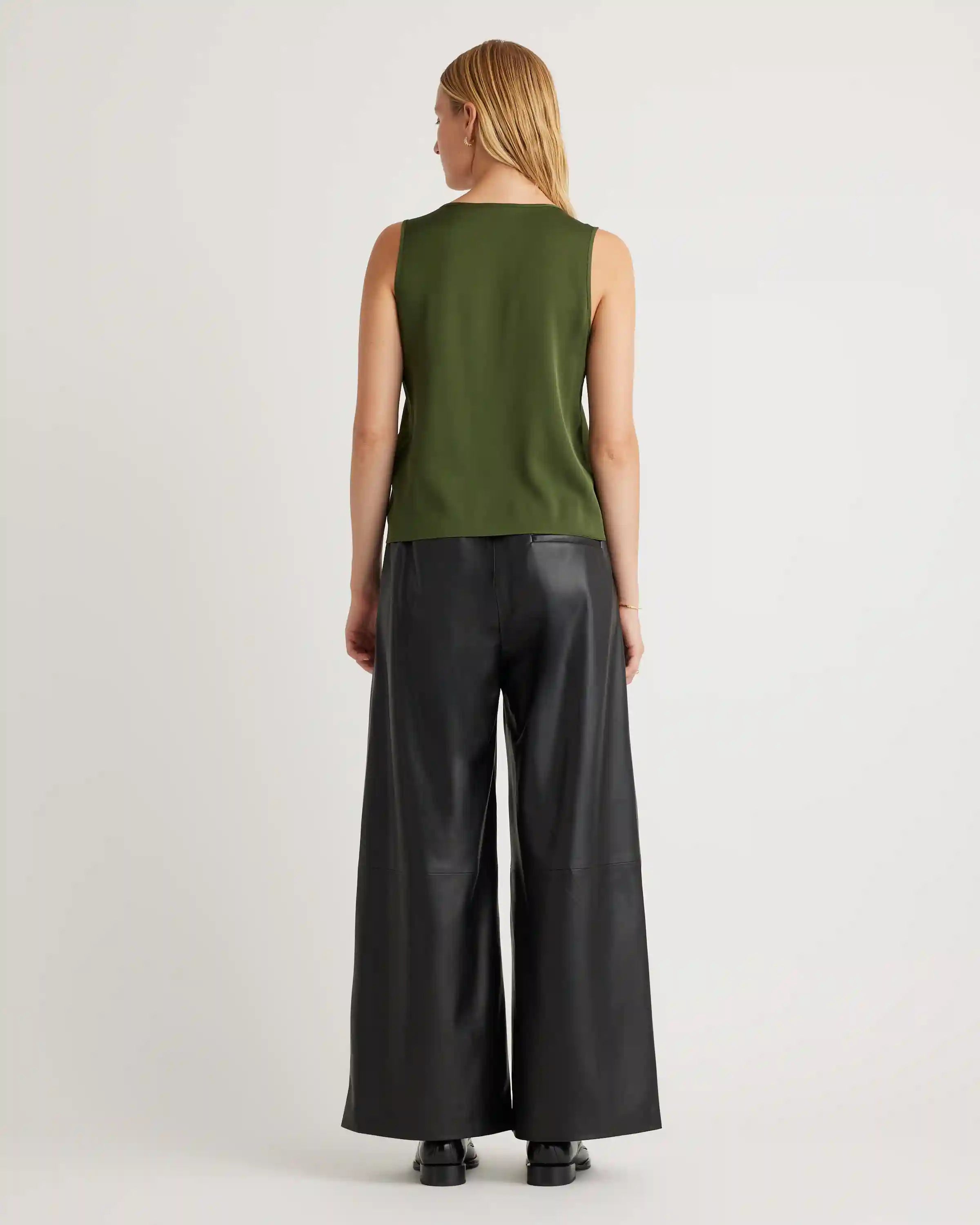 Washable Stretch Silk Tank