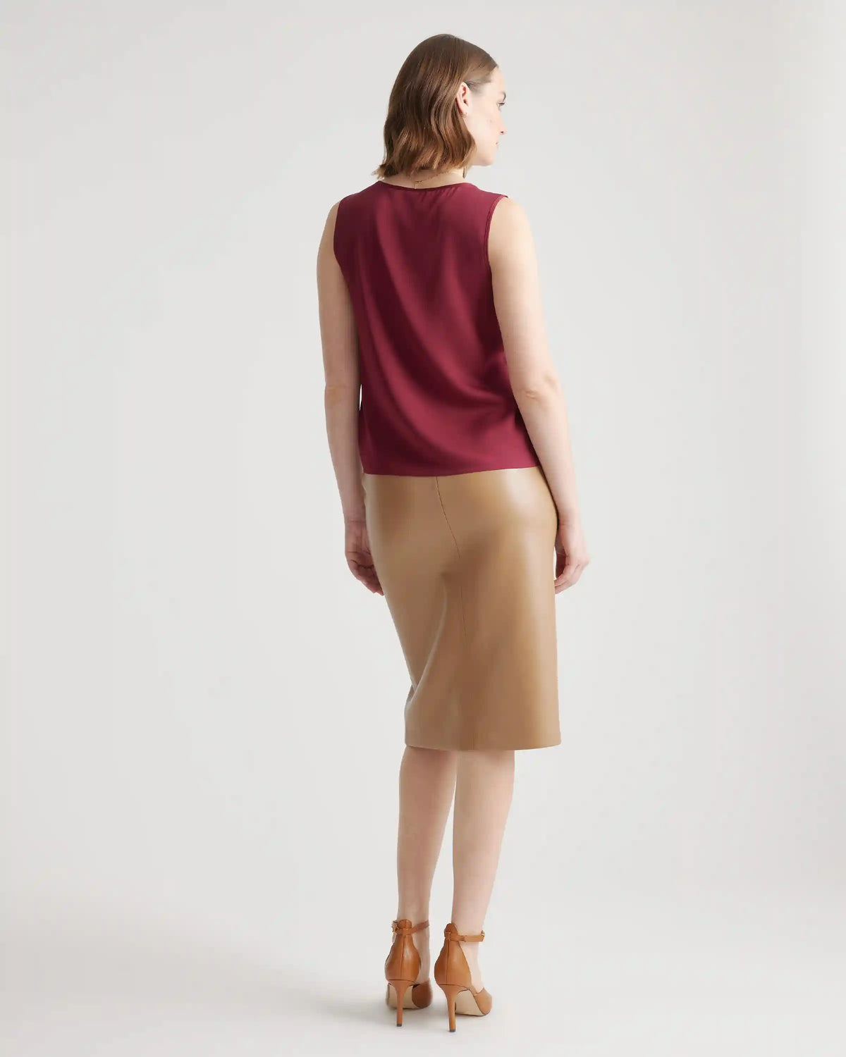 Washable Stretch Silk Tank