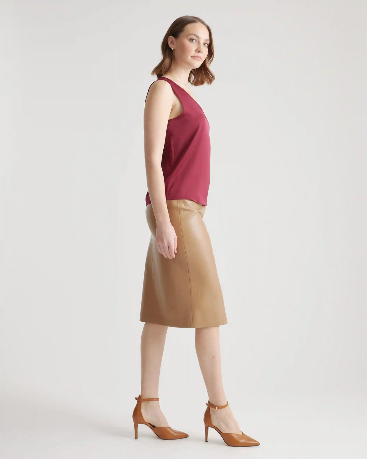 Washable Stretch Silk Tank