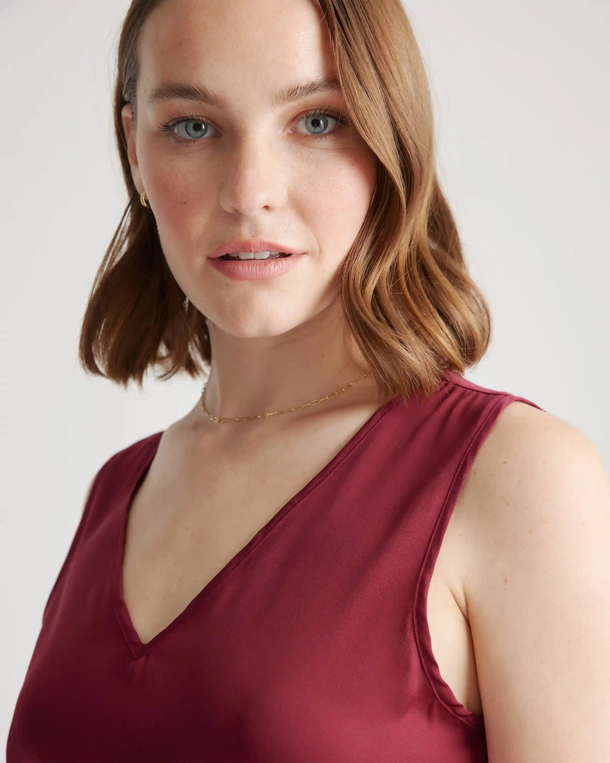 Washable Stretch Silk Tank