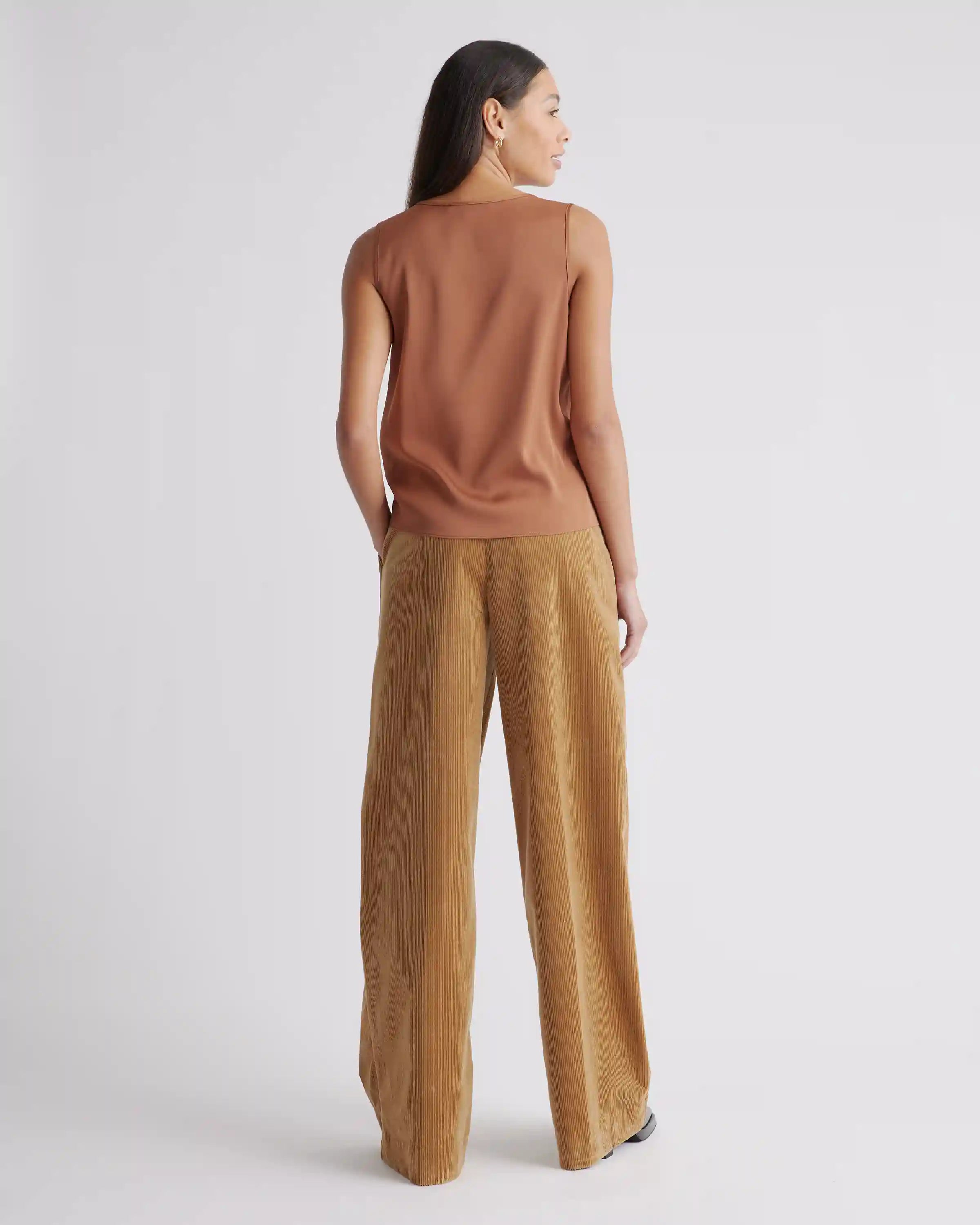 Washable Stretch Silk Tank