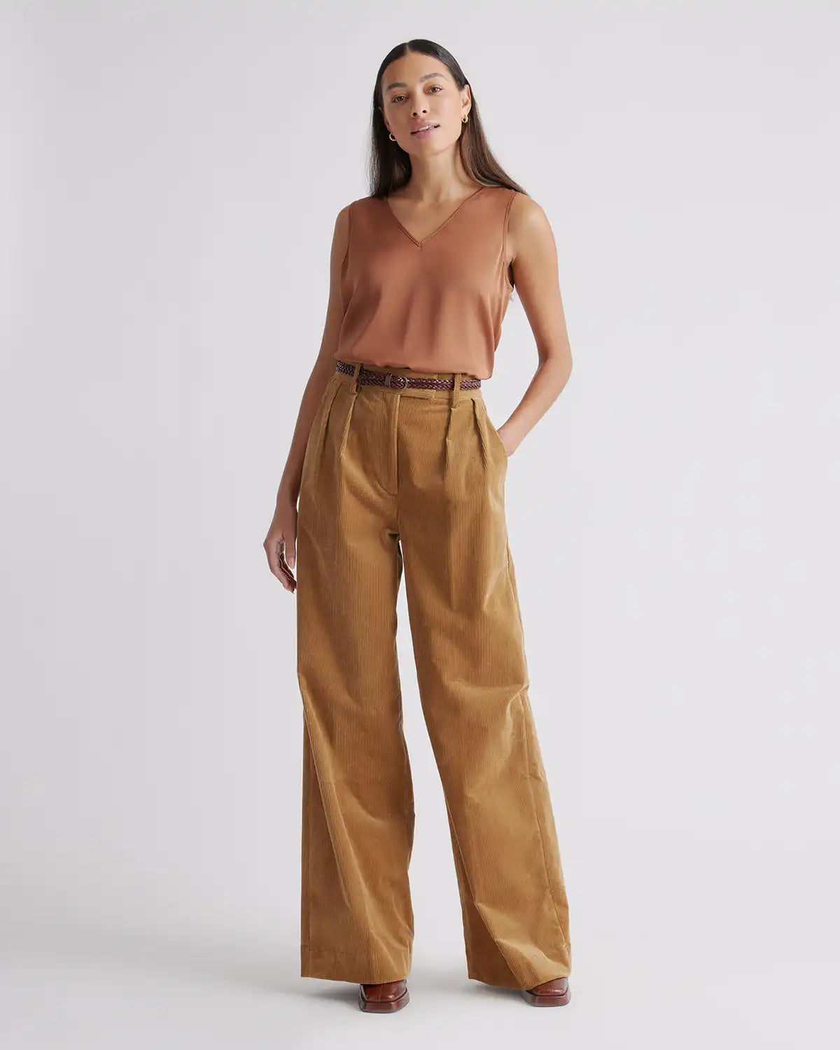 Washable Stretch Silk Tank