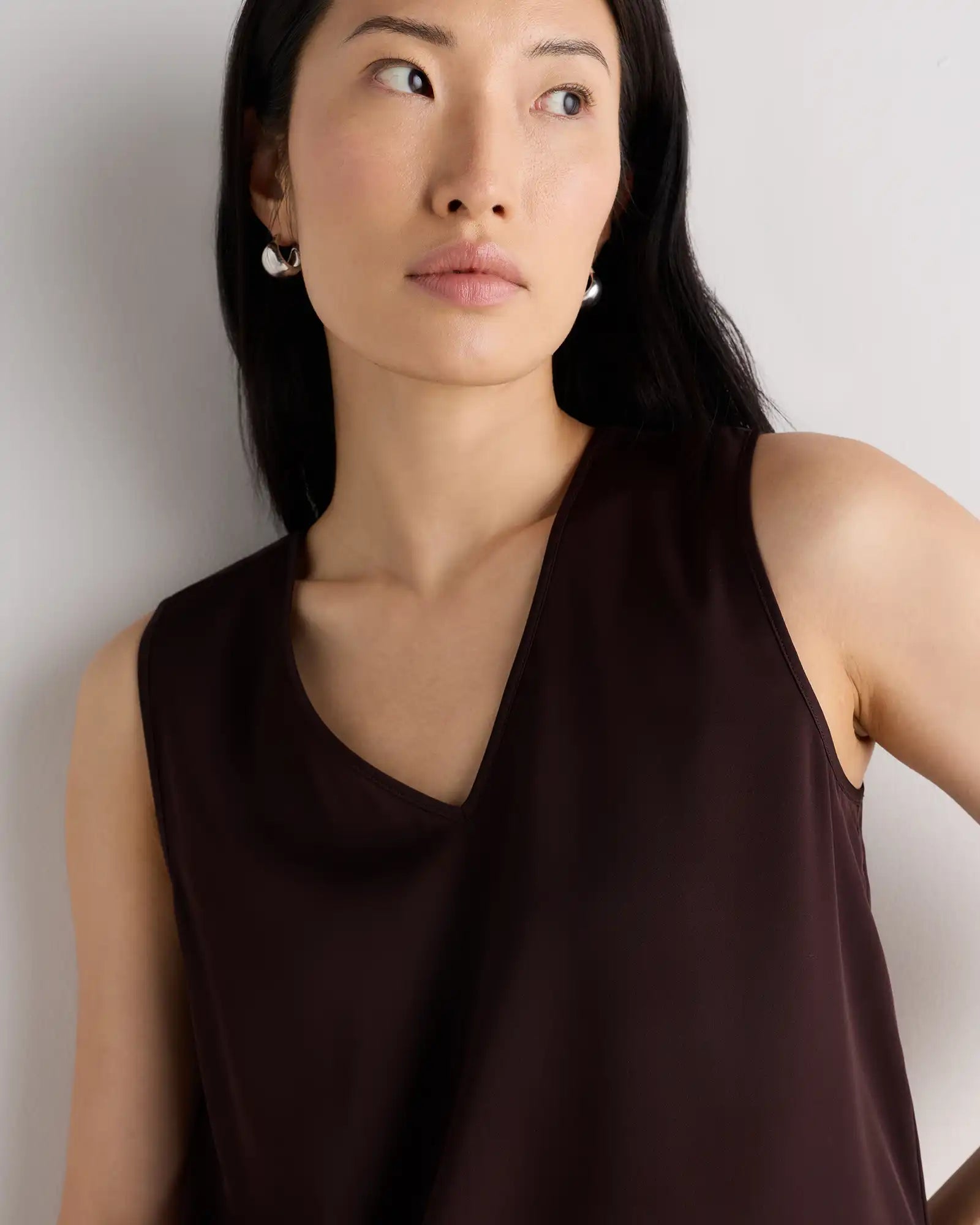 Washable Stretch Silk Tank