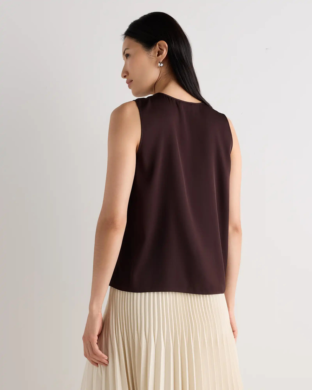 Washable Stretch Silk Tank