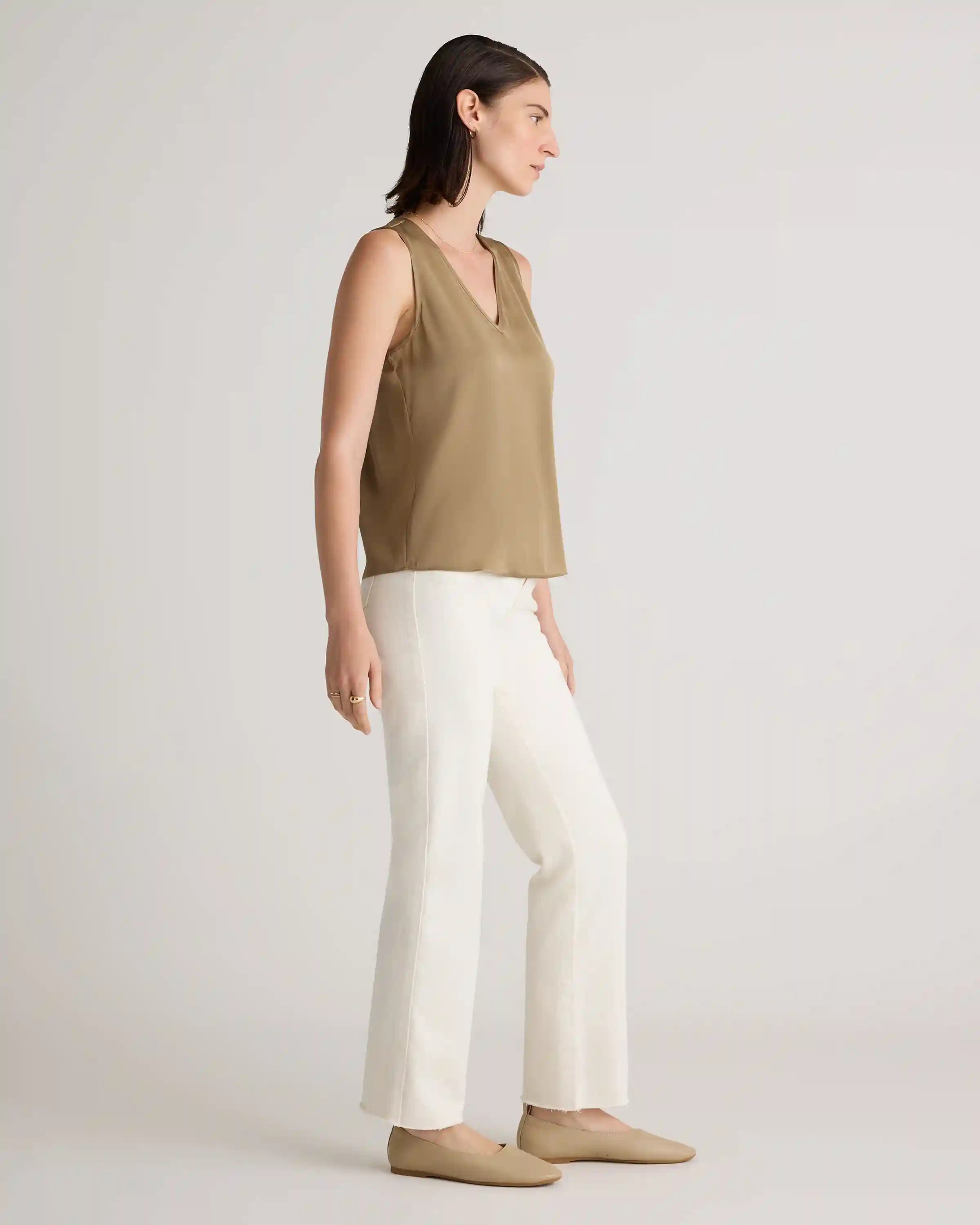 Washable Stretch Silk Tank