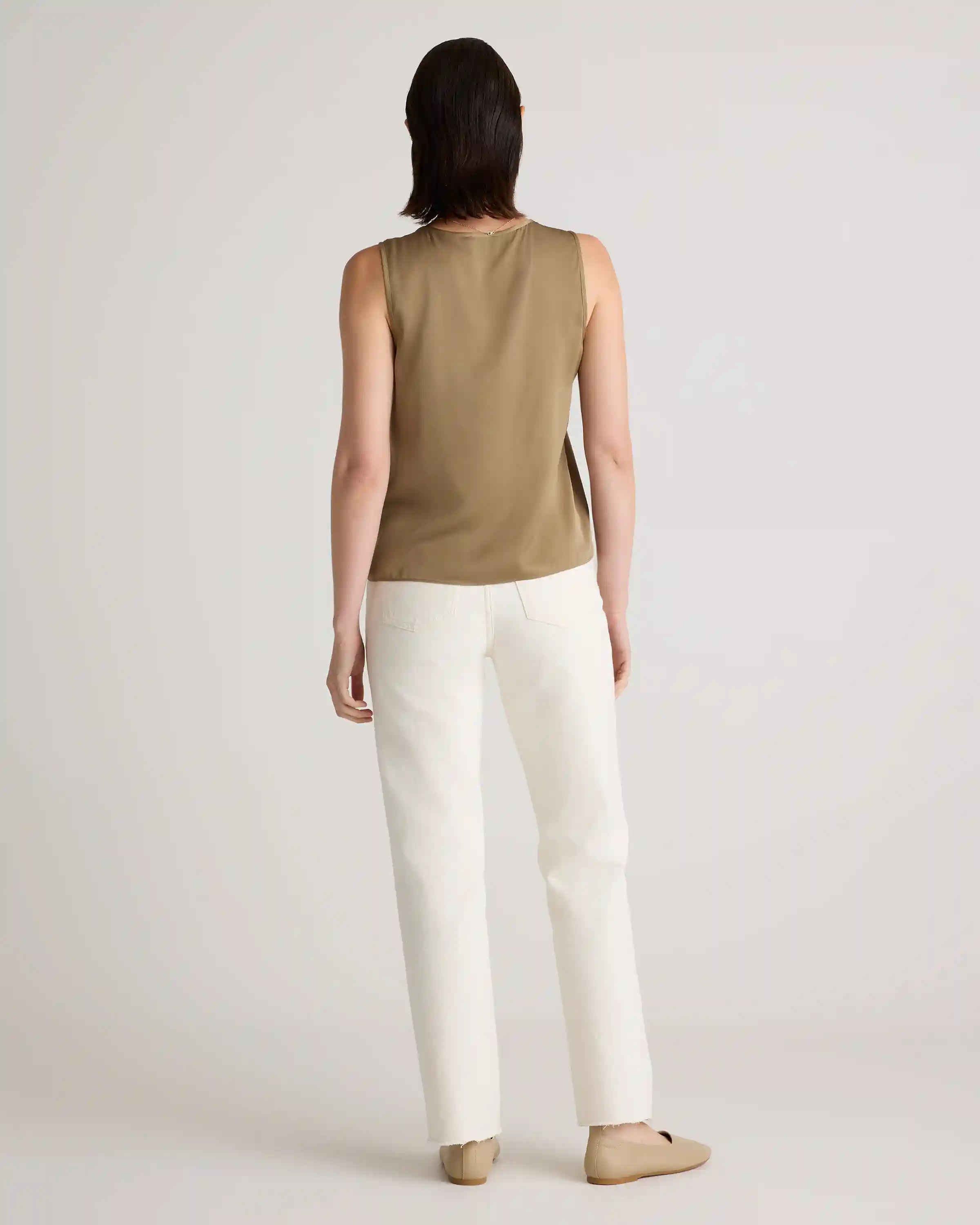 Washable Stretch Silk Tank