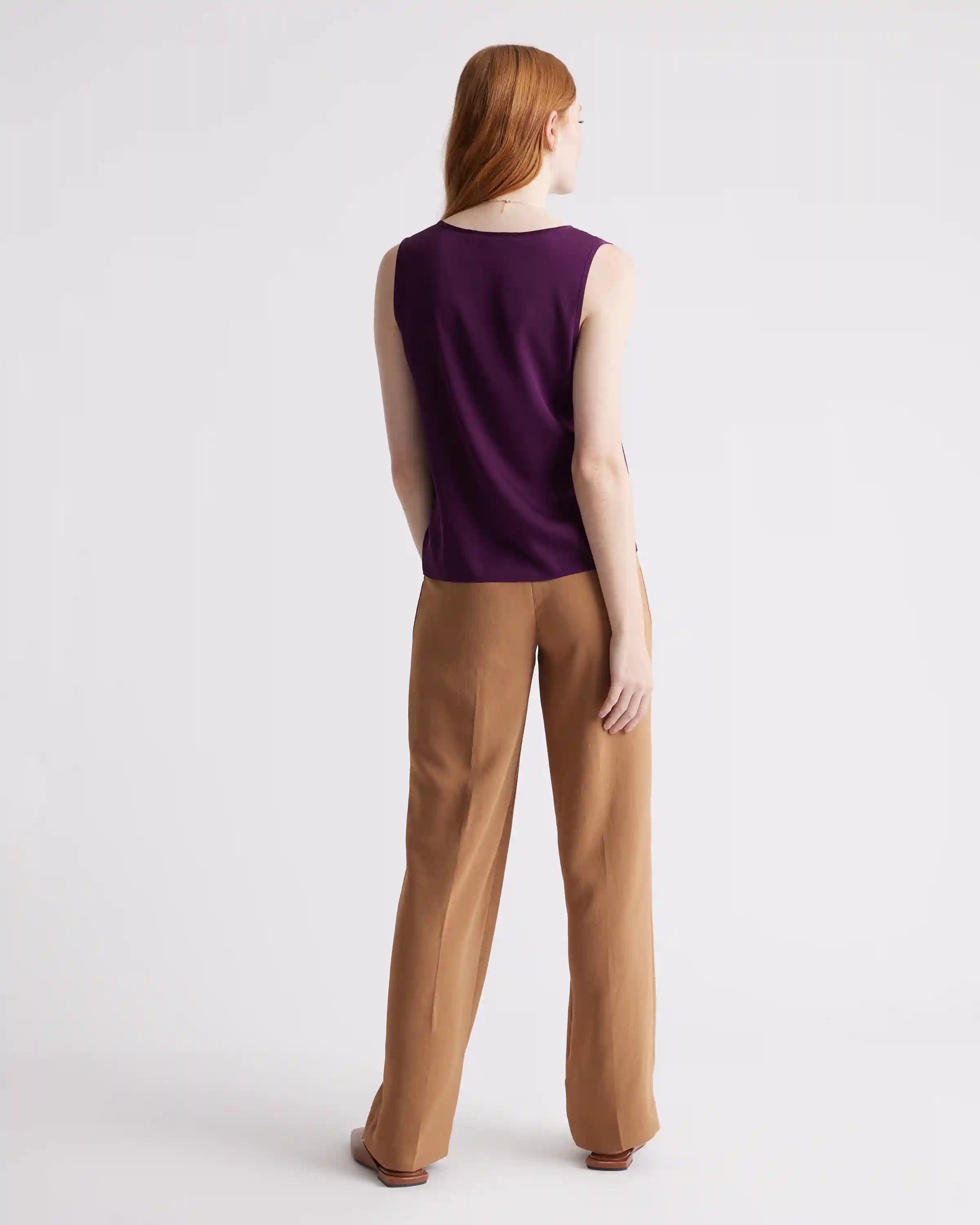 Washable Stretch Silk Tank
