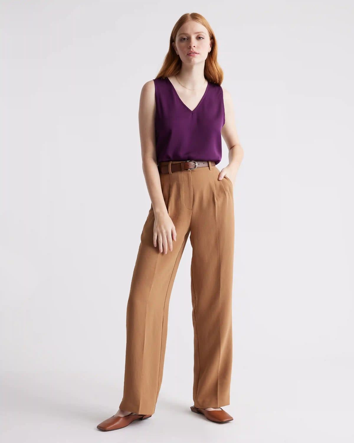 Washable Stretch Silk Tank