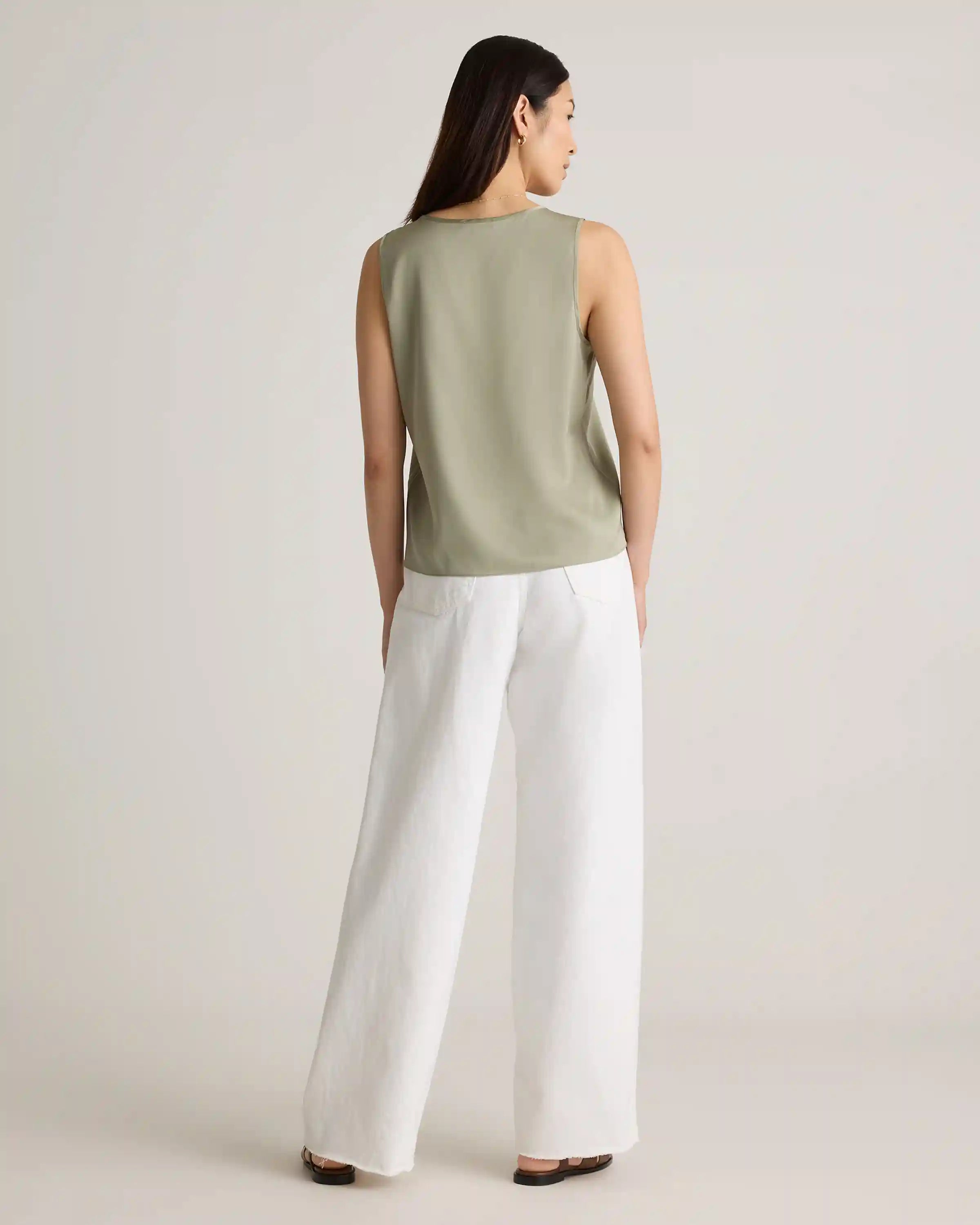 Washable Stretch Silk Tank